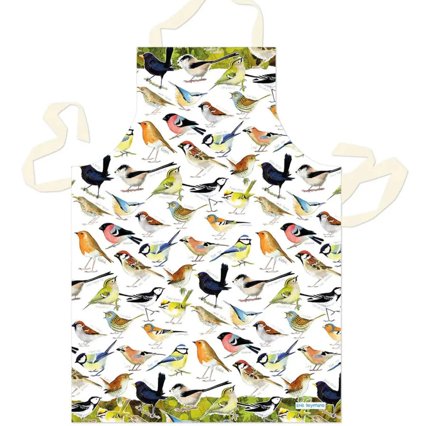 British Birds Cotton Apron