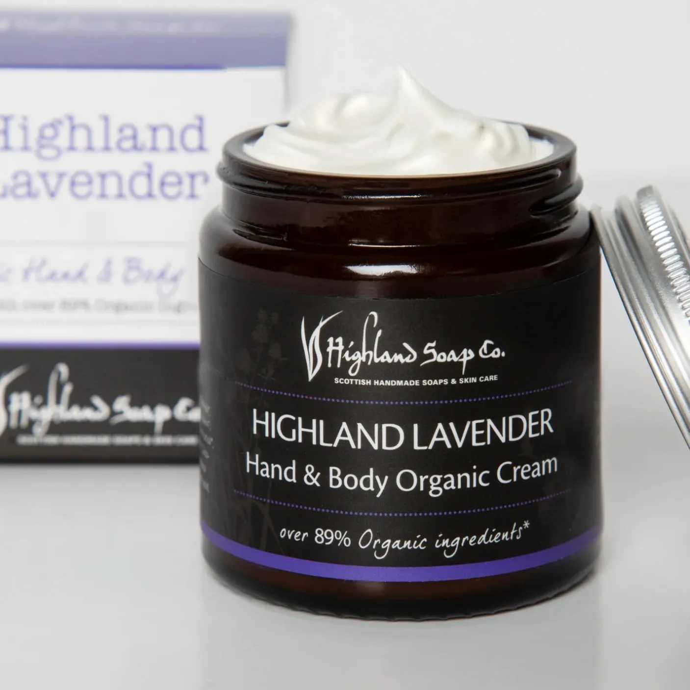 Highland Lavender Hand & Body Organic Cream