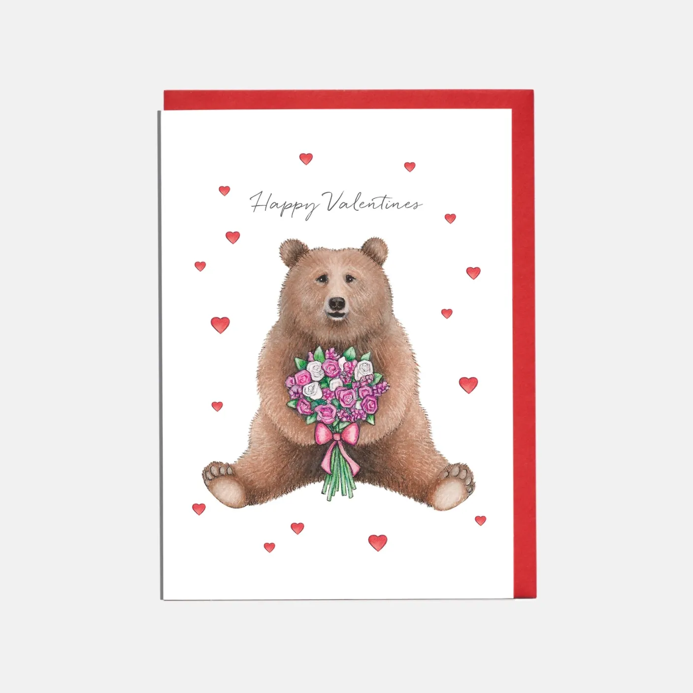 Bear Valentine's Card