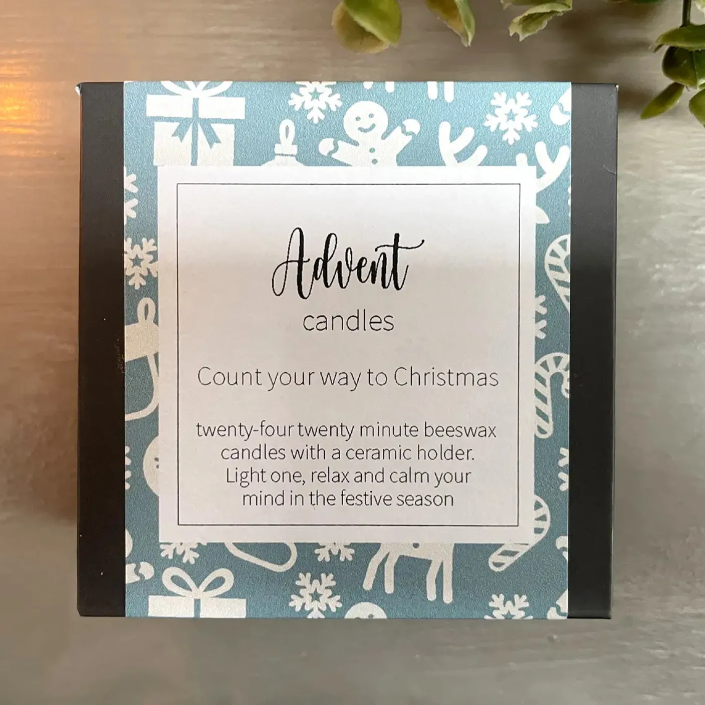 Advent Candles - Reindeer