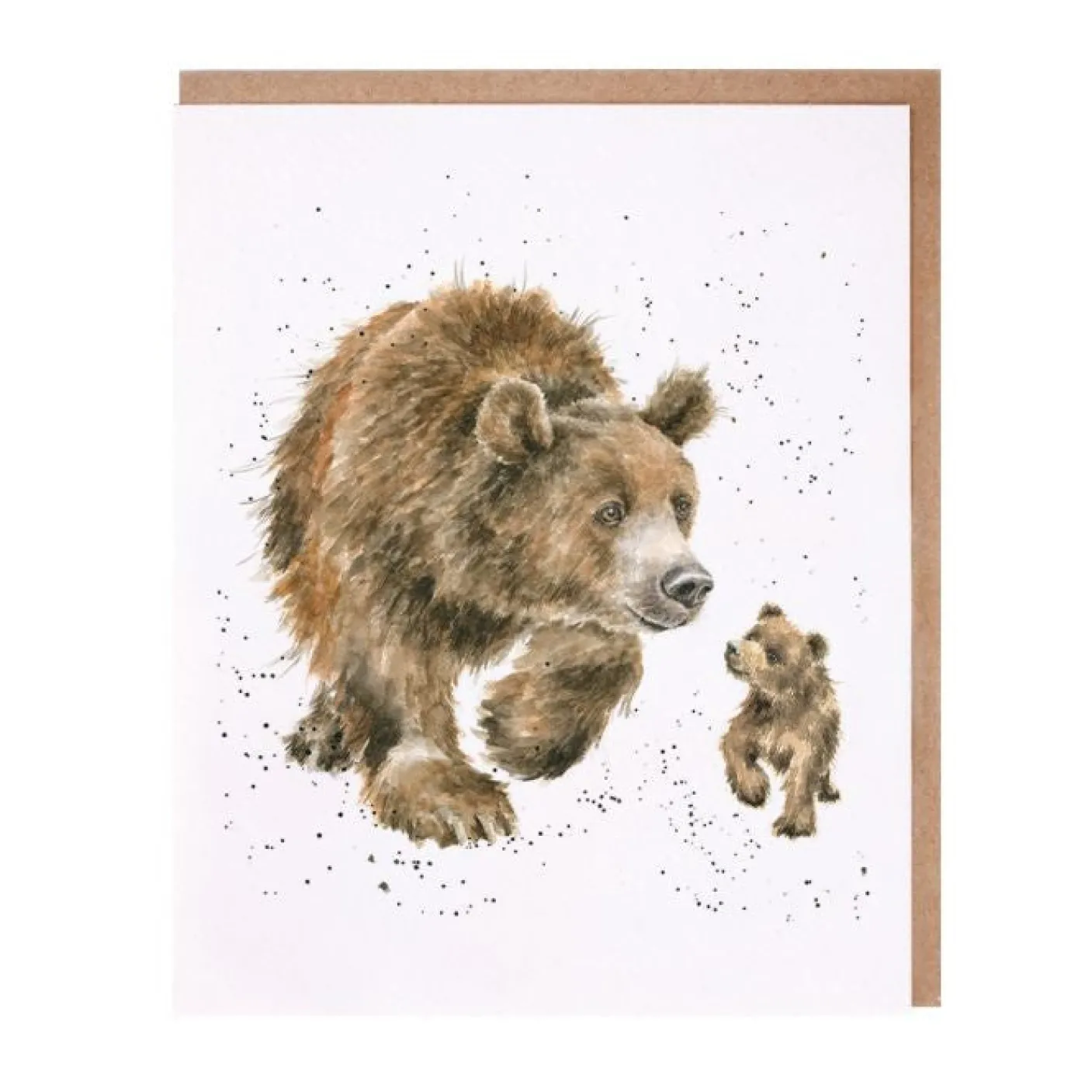 'Follow Me...' Blank Greetings Card