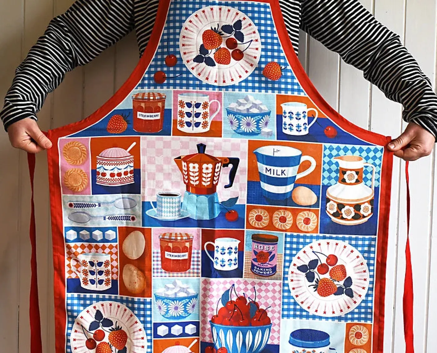 "Kitsch" Apron by Printer Johnson