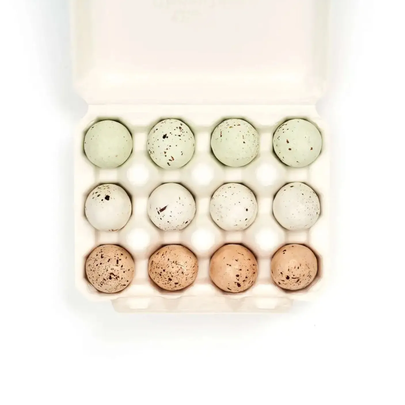 12 Nightingale Eggs by The Chocolate Detective