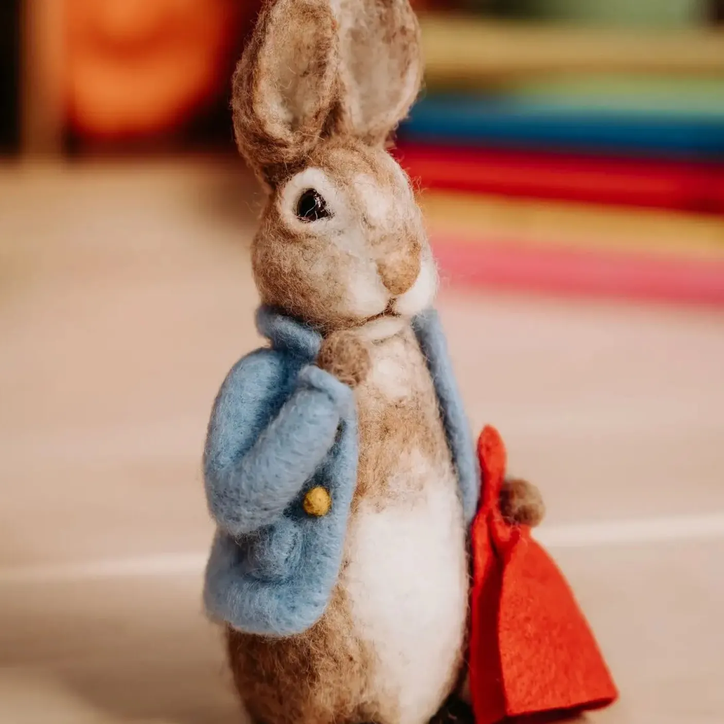 Peter Rabbit and his Pocket Handkerchief Needle Felting Craft Kit