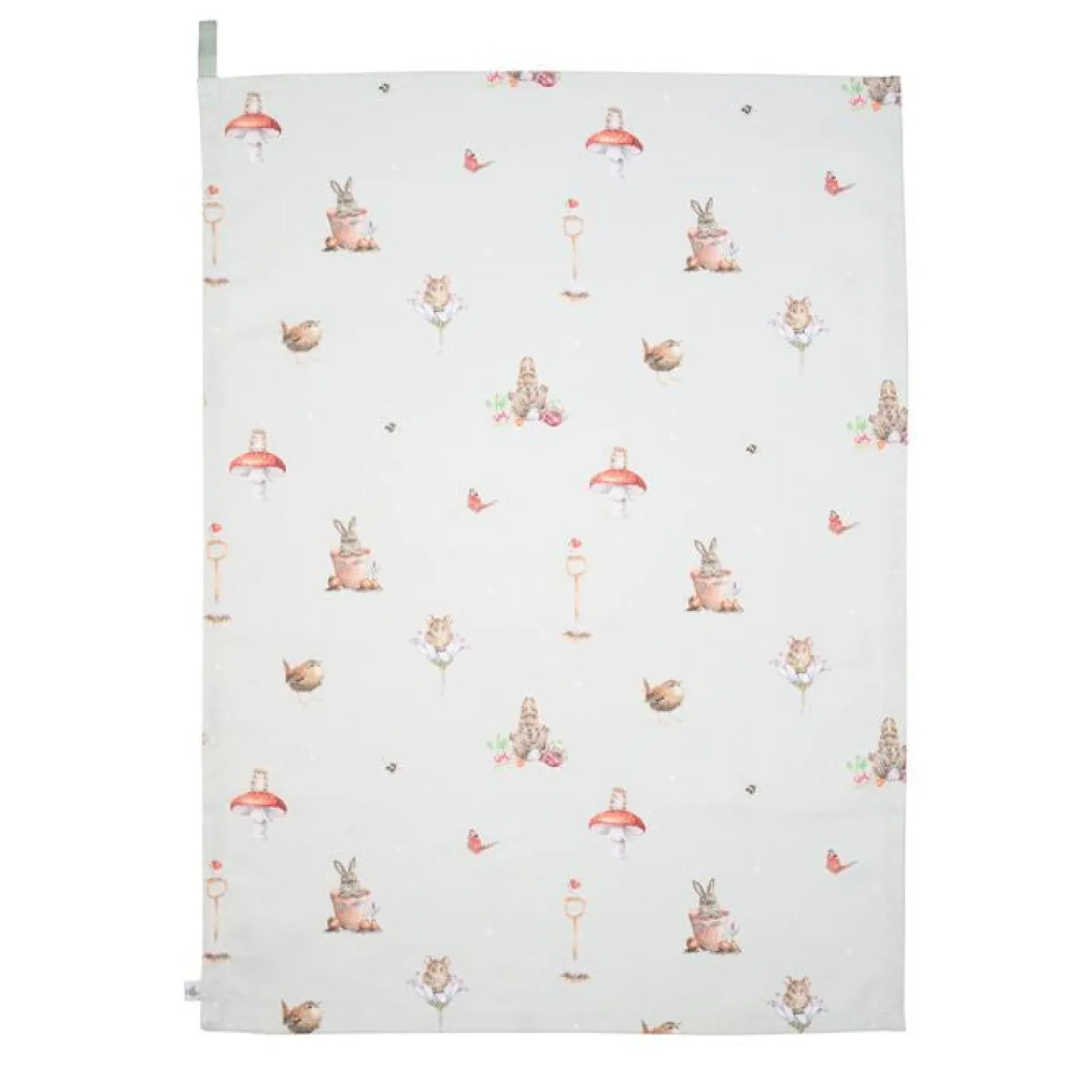'Garden Friends' Garden Animal Tea Towel