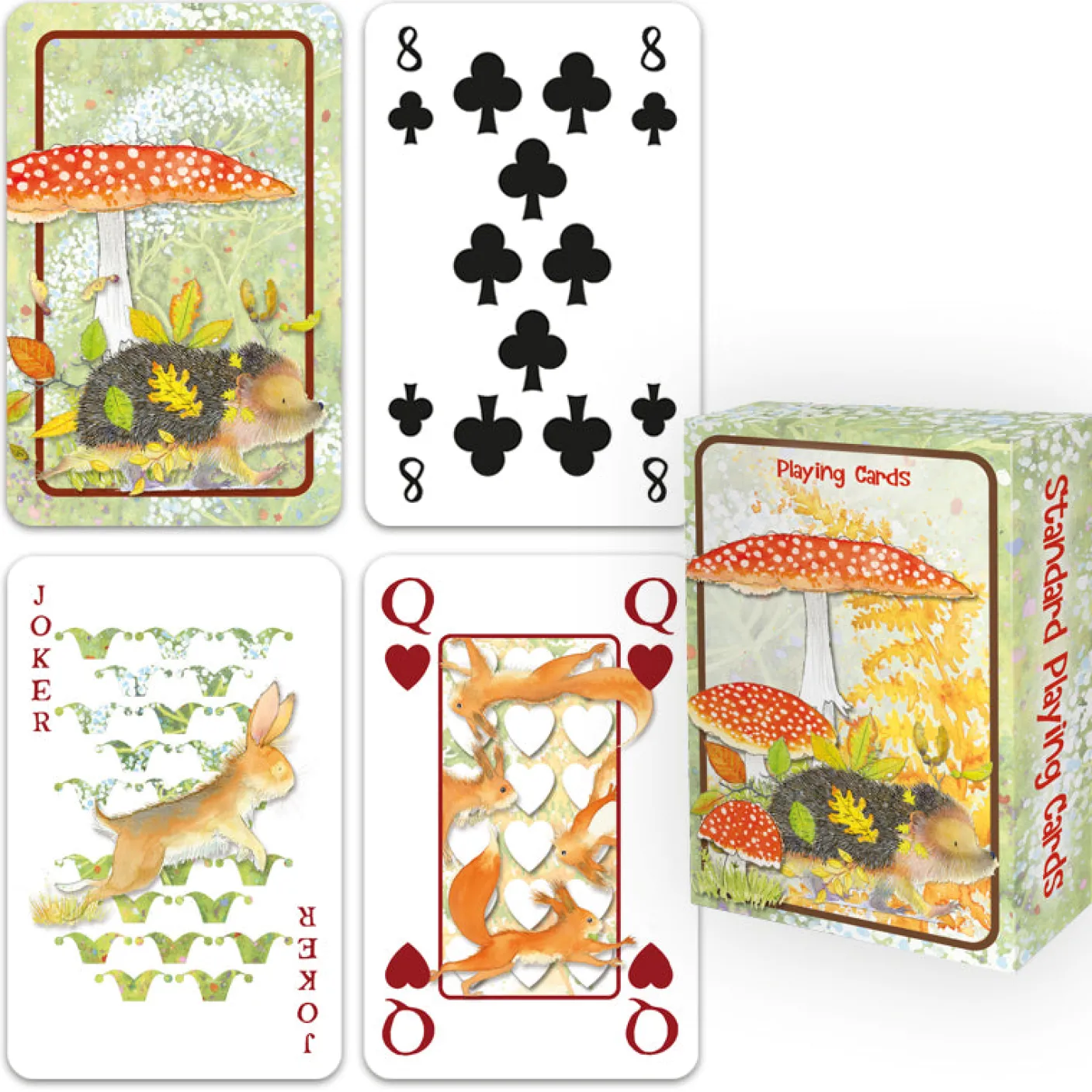 Wildlife Playing Cards