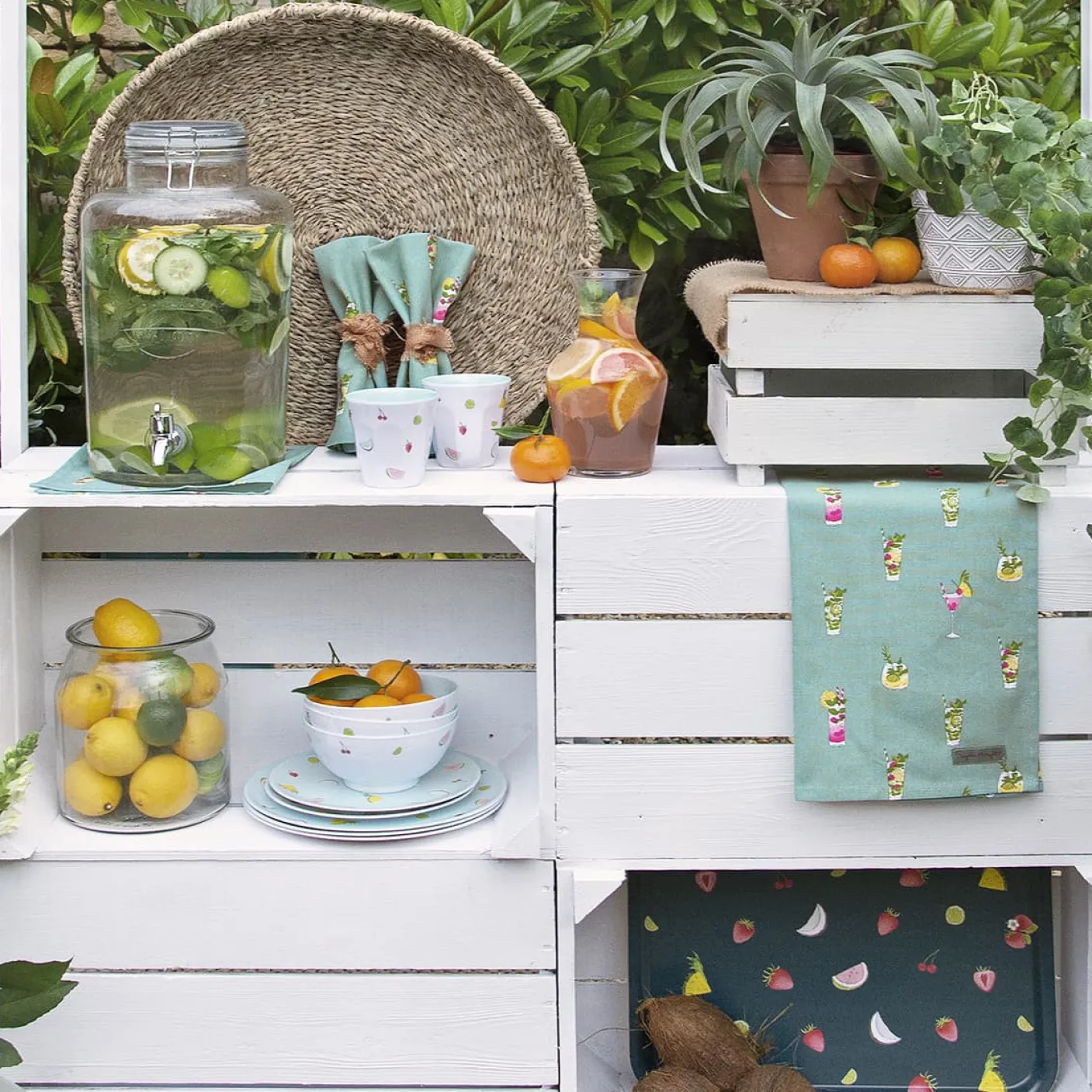 Cocktails Melamine Bowl