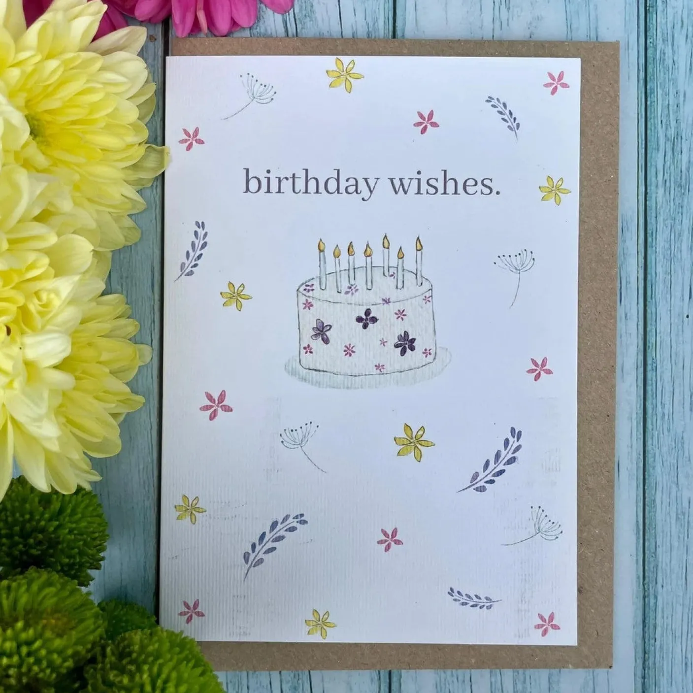 Birthday Wishes Eco-Card