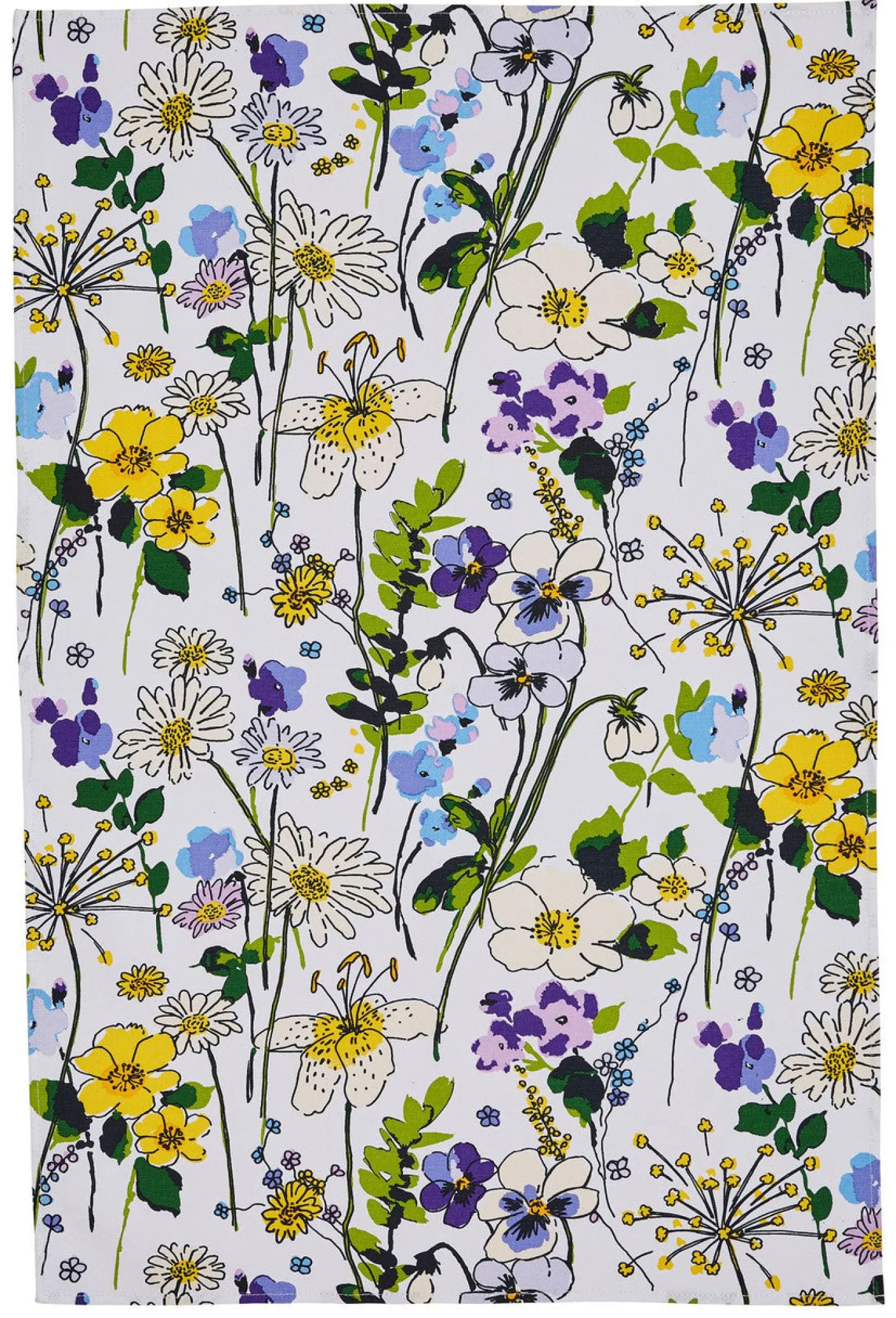 Wildflowers Cotton Tea Towel