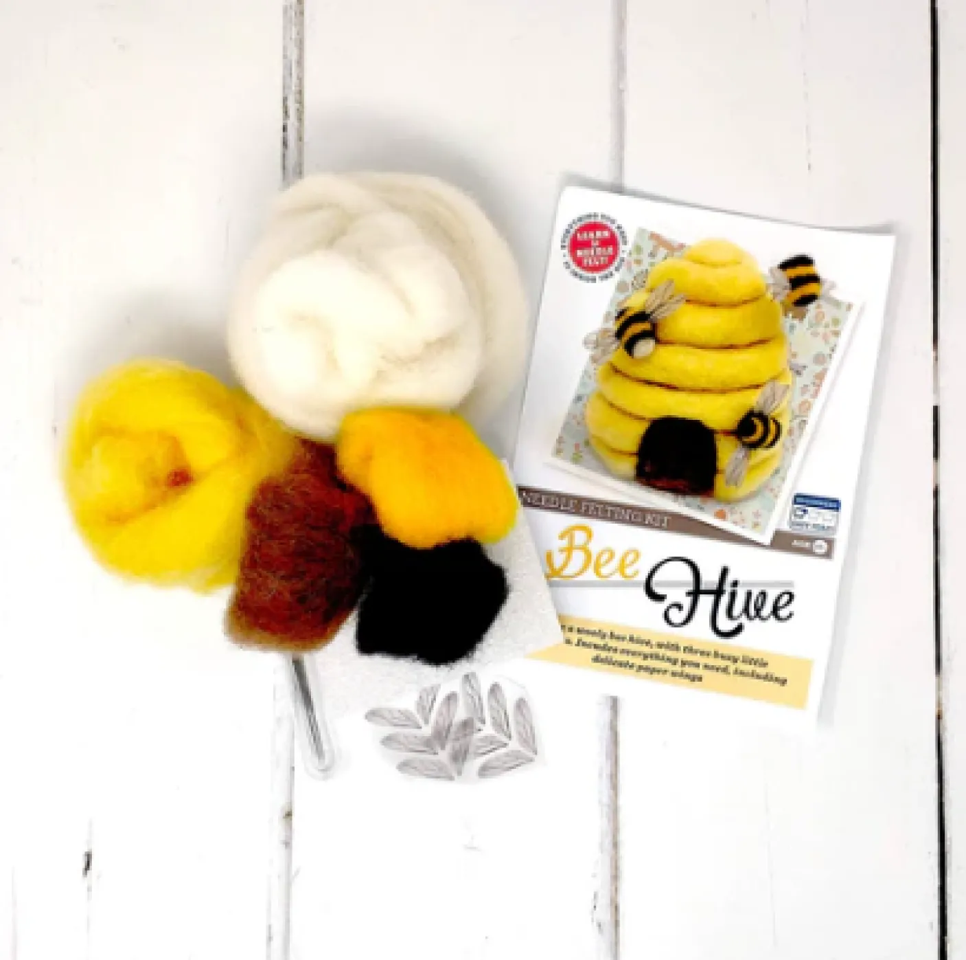 Bee Hive Needle Felting Kit