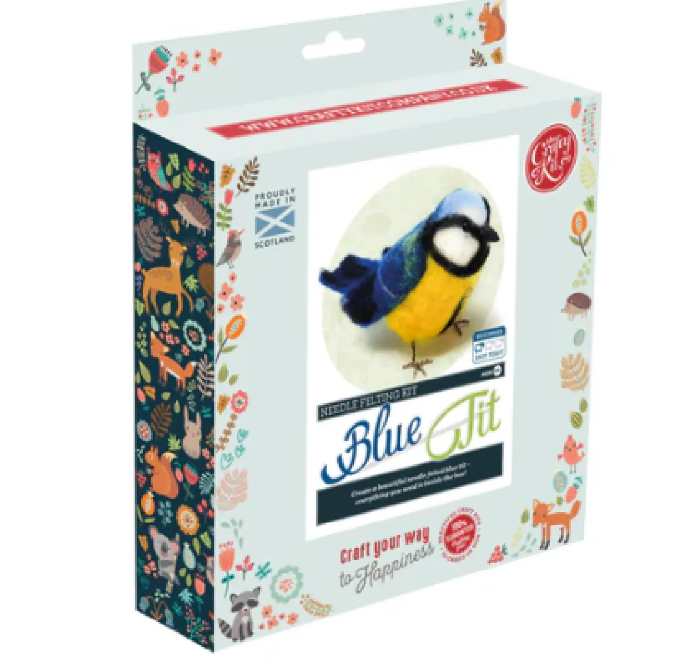 British Birds - Blue Tit Needle Felting Kit