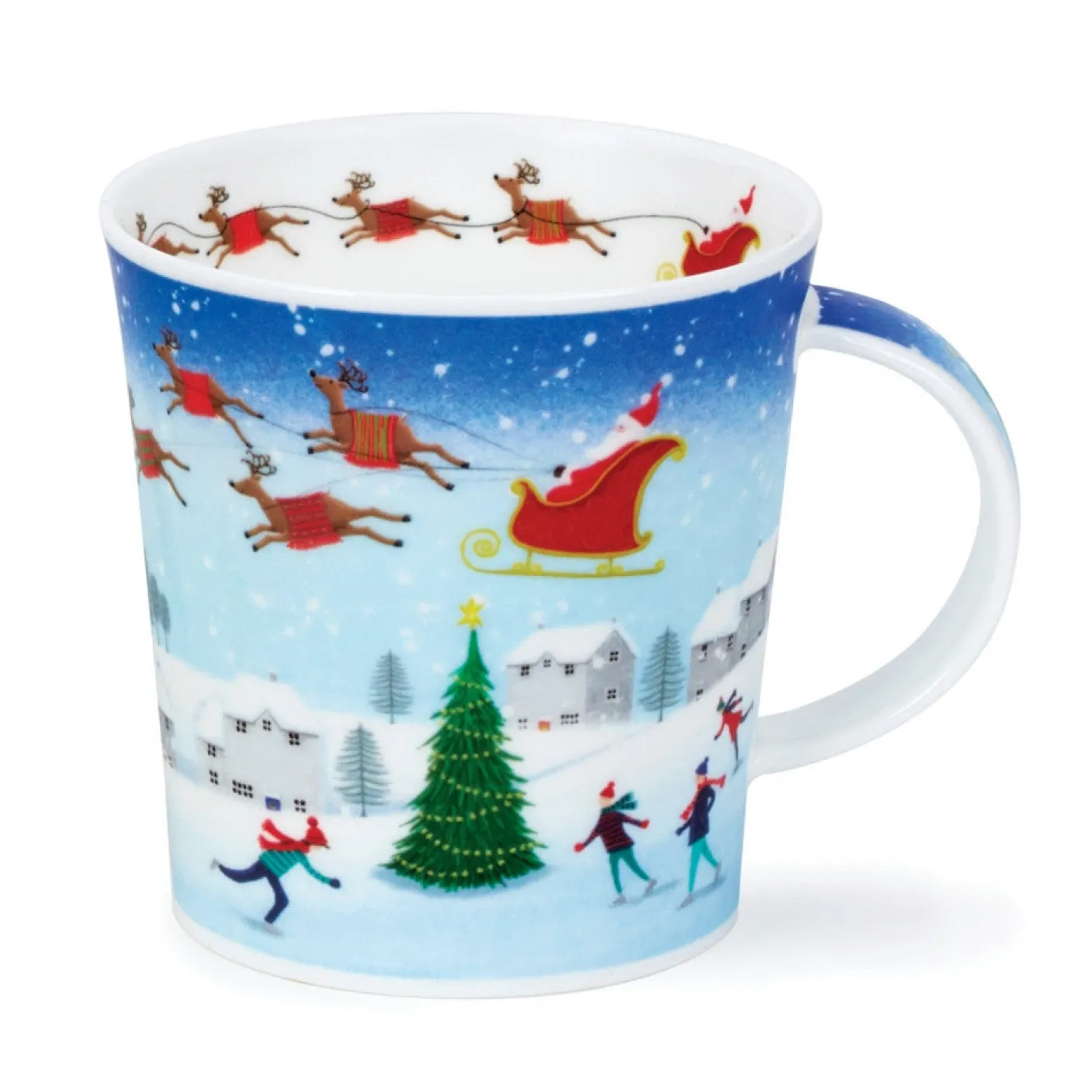 Lomond Christmas Skaters Mug