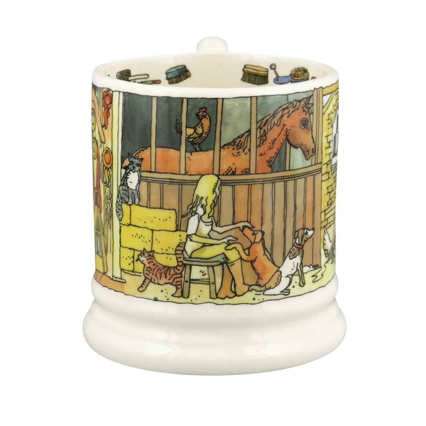 Down At The Stables 1/2 Pint Mug