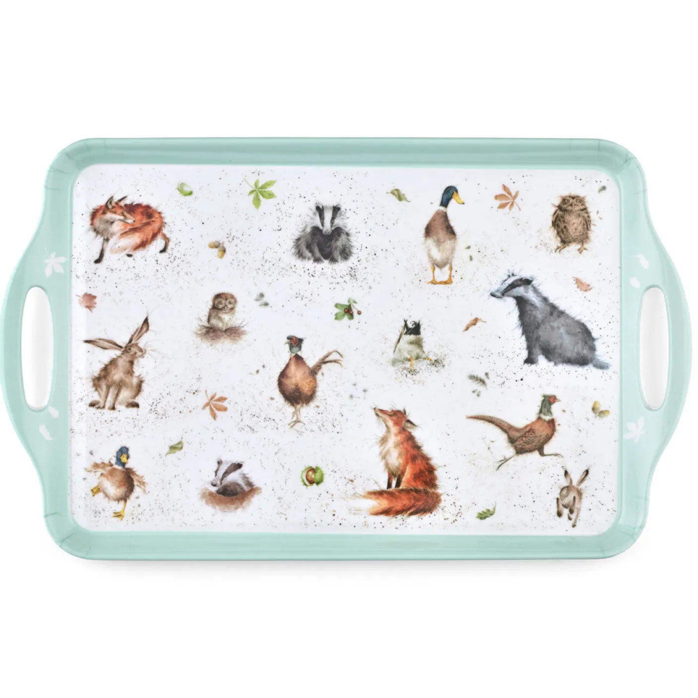 Countryside Friends Large Melamine Tray