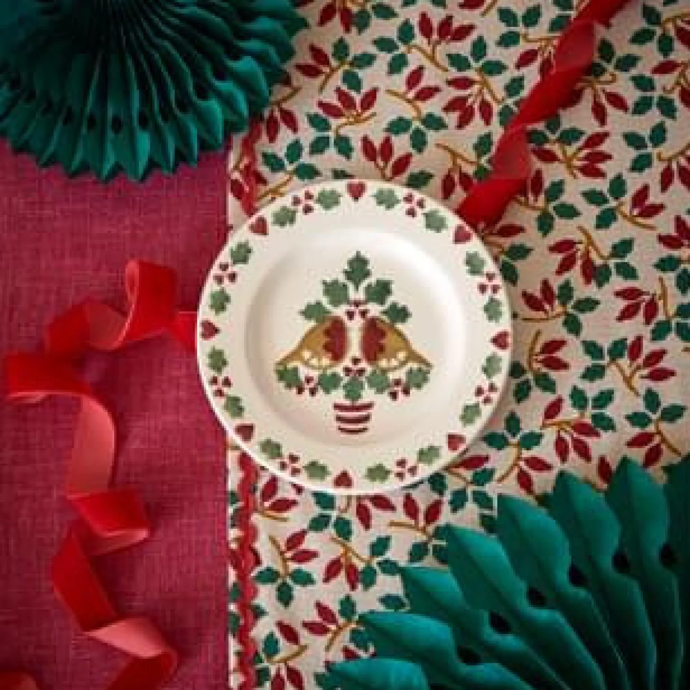 Christmas Joy Tree 6 1/2 inch plate