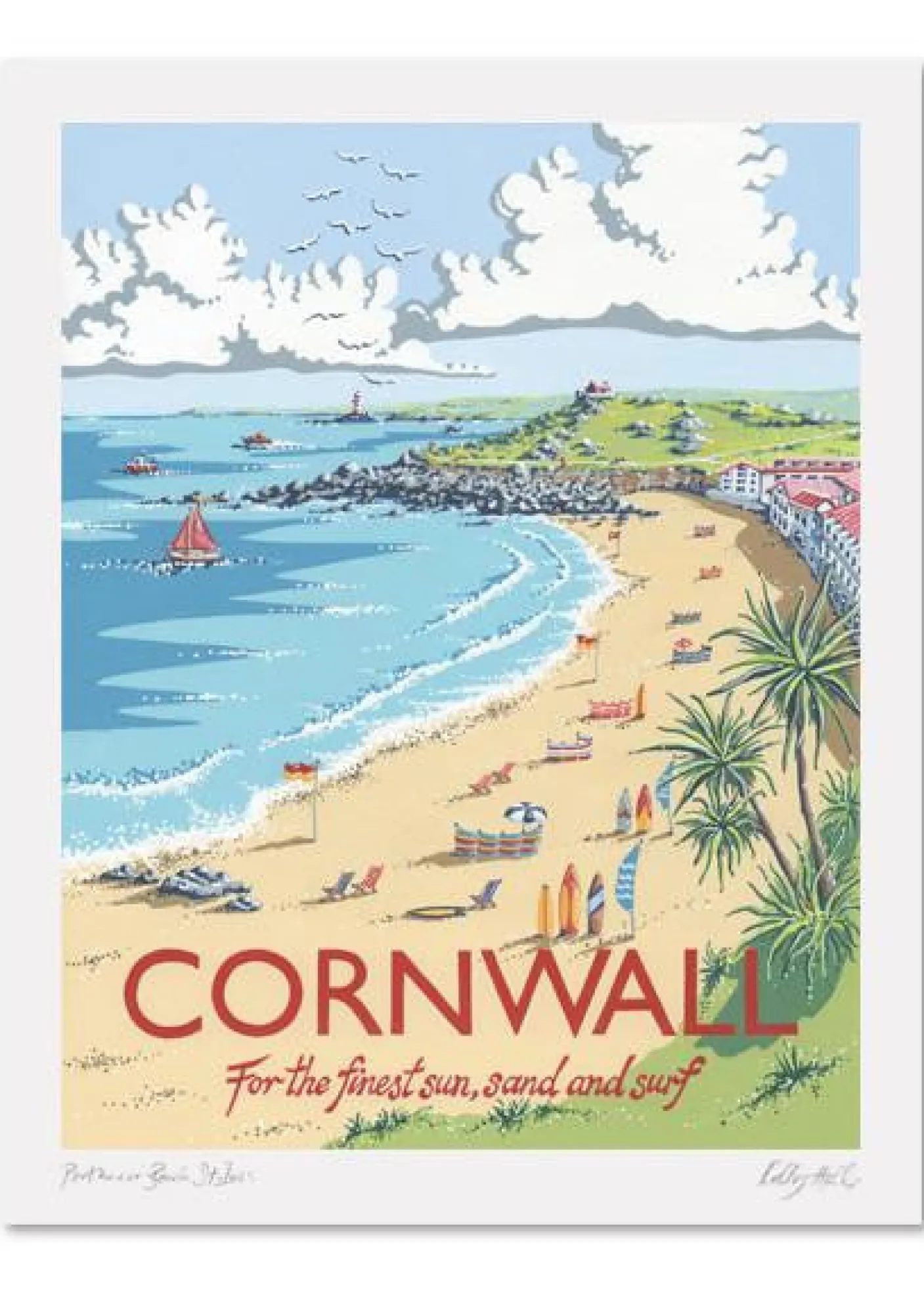 Kelly Hall Cornwall Print