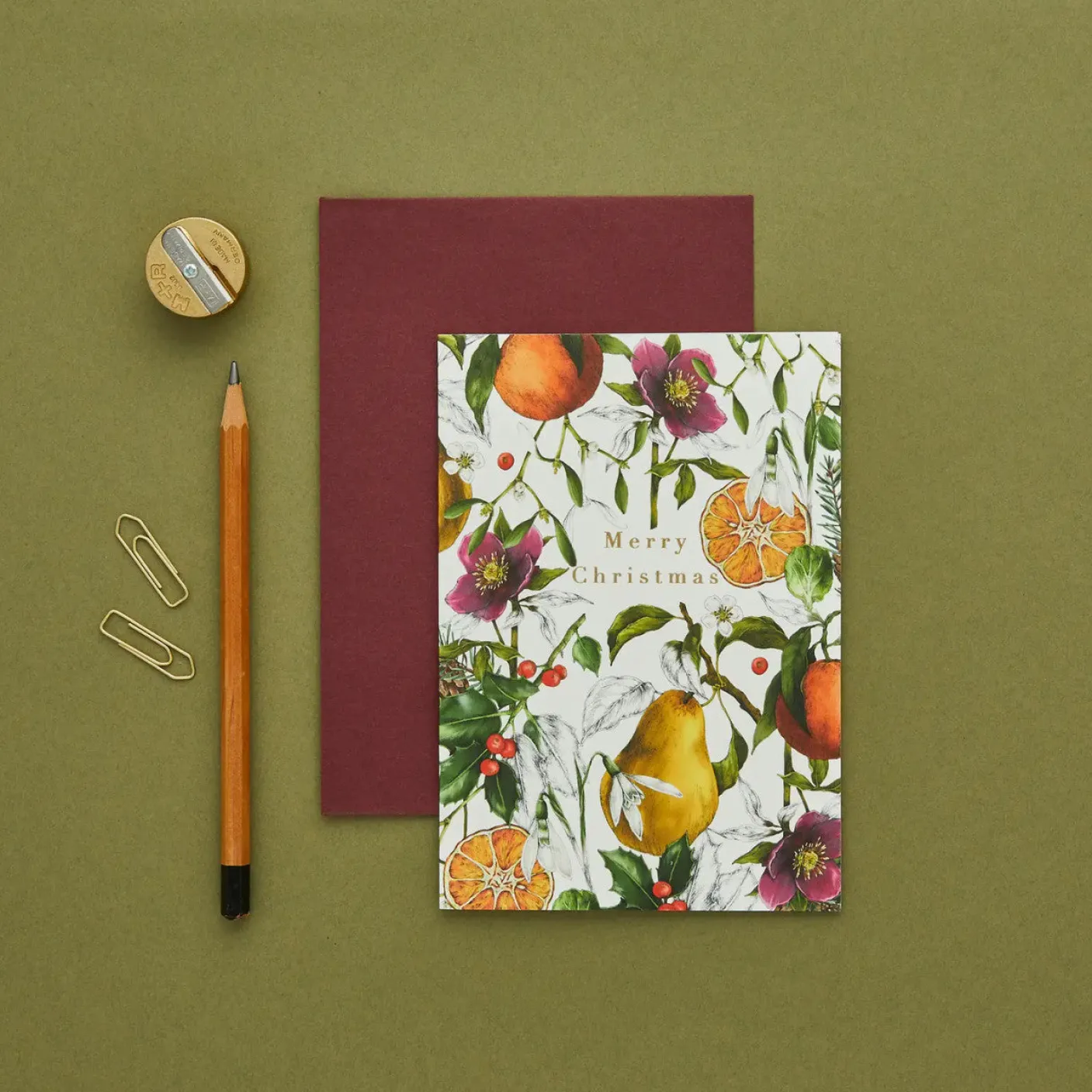 Merry Christmas - 'Winter Decadence' Card