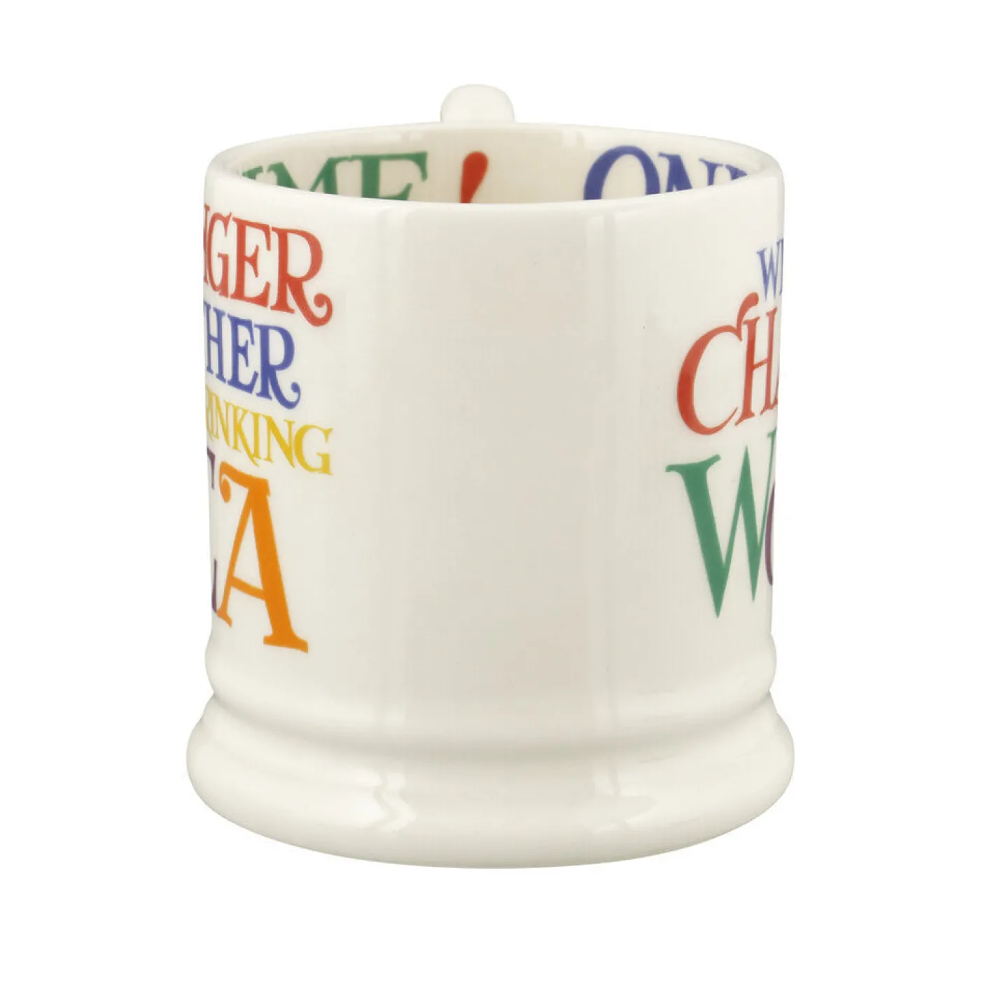 Rainbow Toast Change The World 1/2 Pint Mug