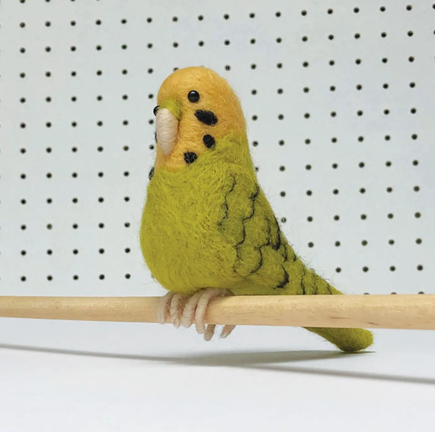 Gertrude the Green Budgie Needle Felting Kit