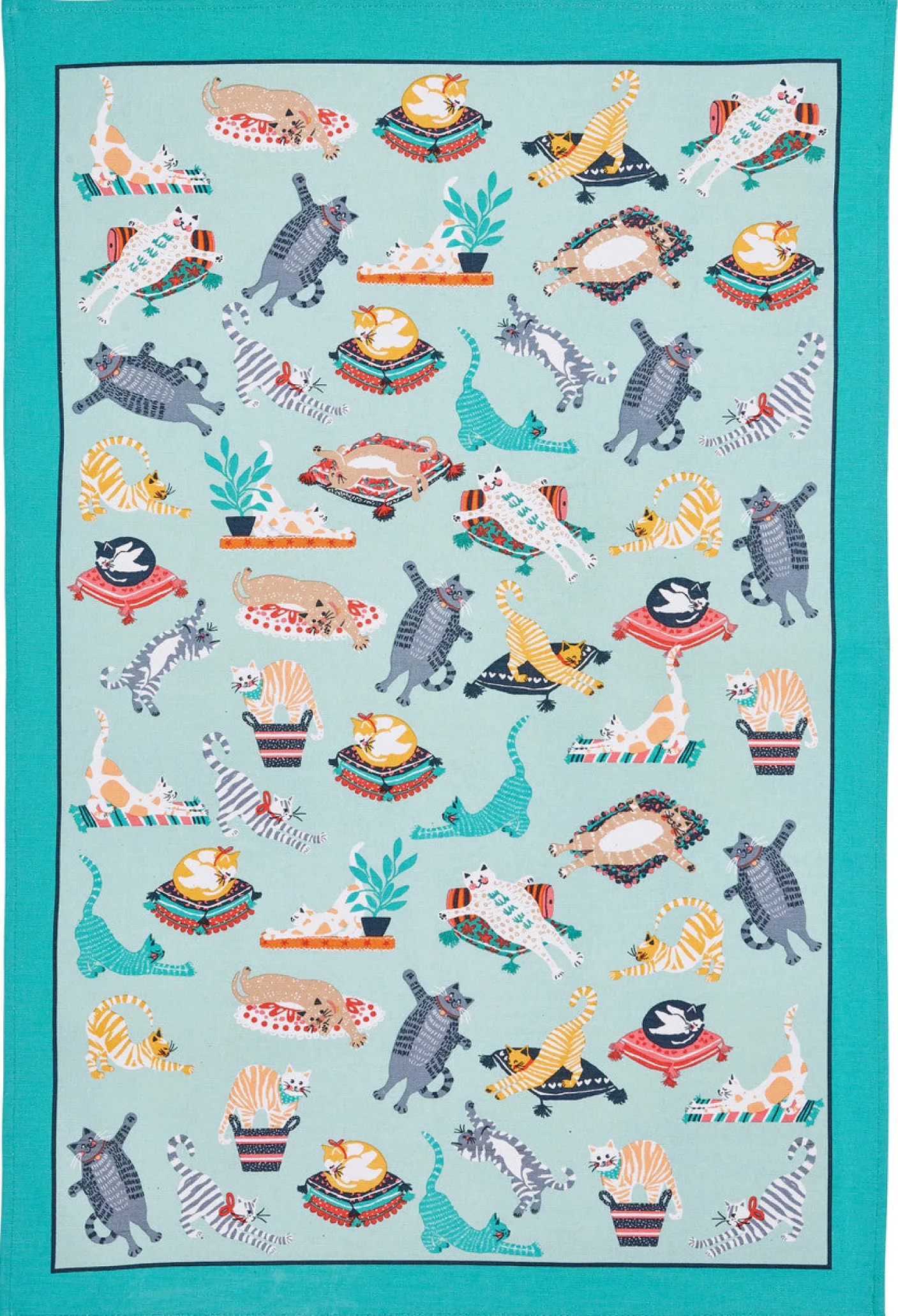 Kitty Cats Tea Towel