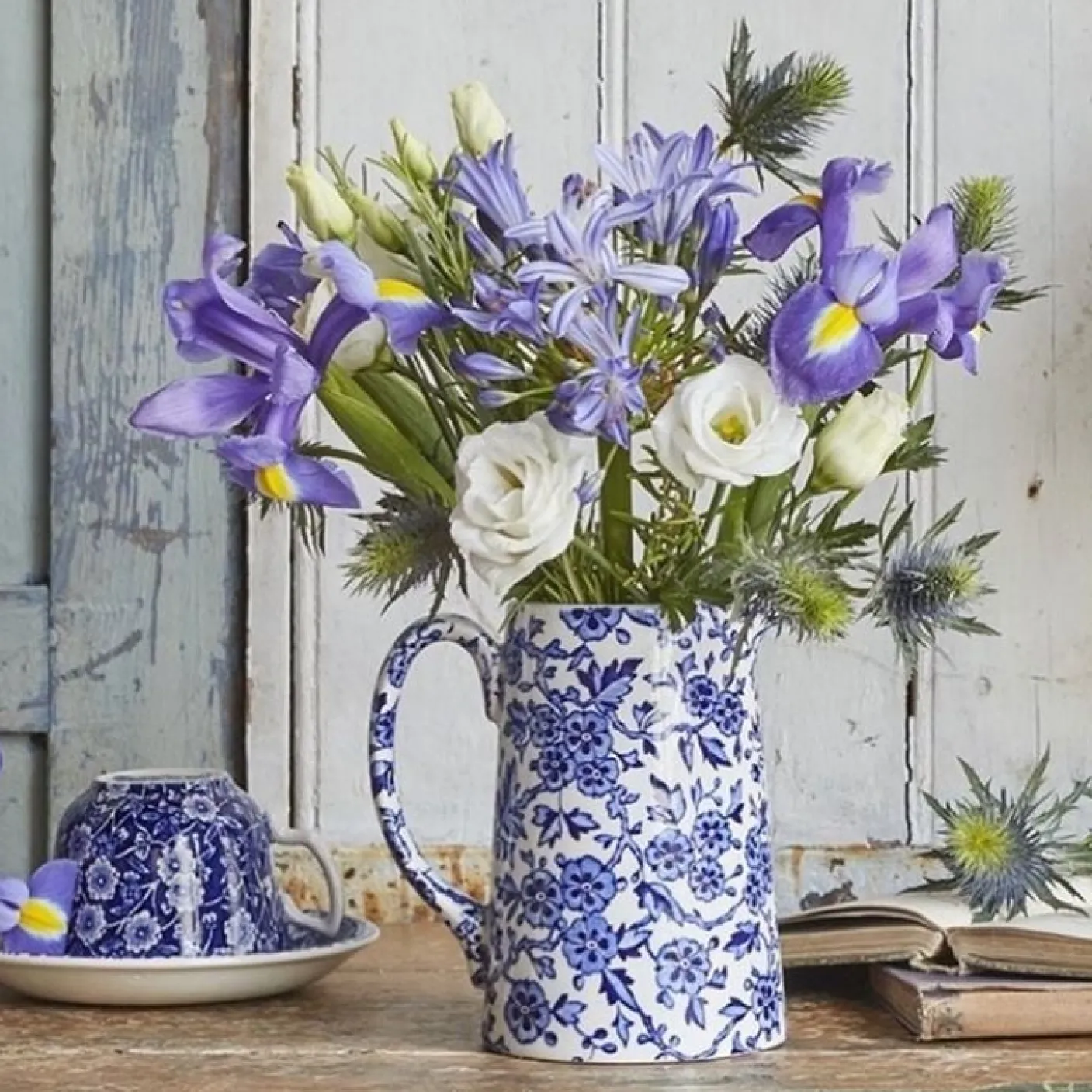 Blue Arden Medium Tankard Jug