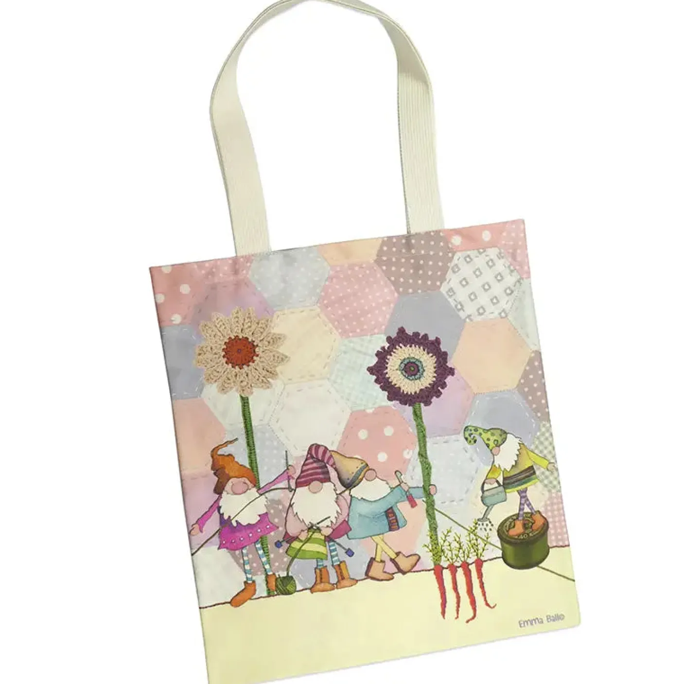Crafting Gnomes Canvas Tote Bag
