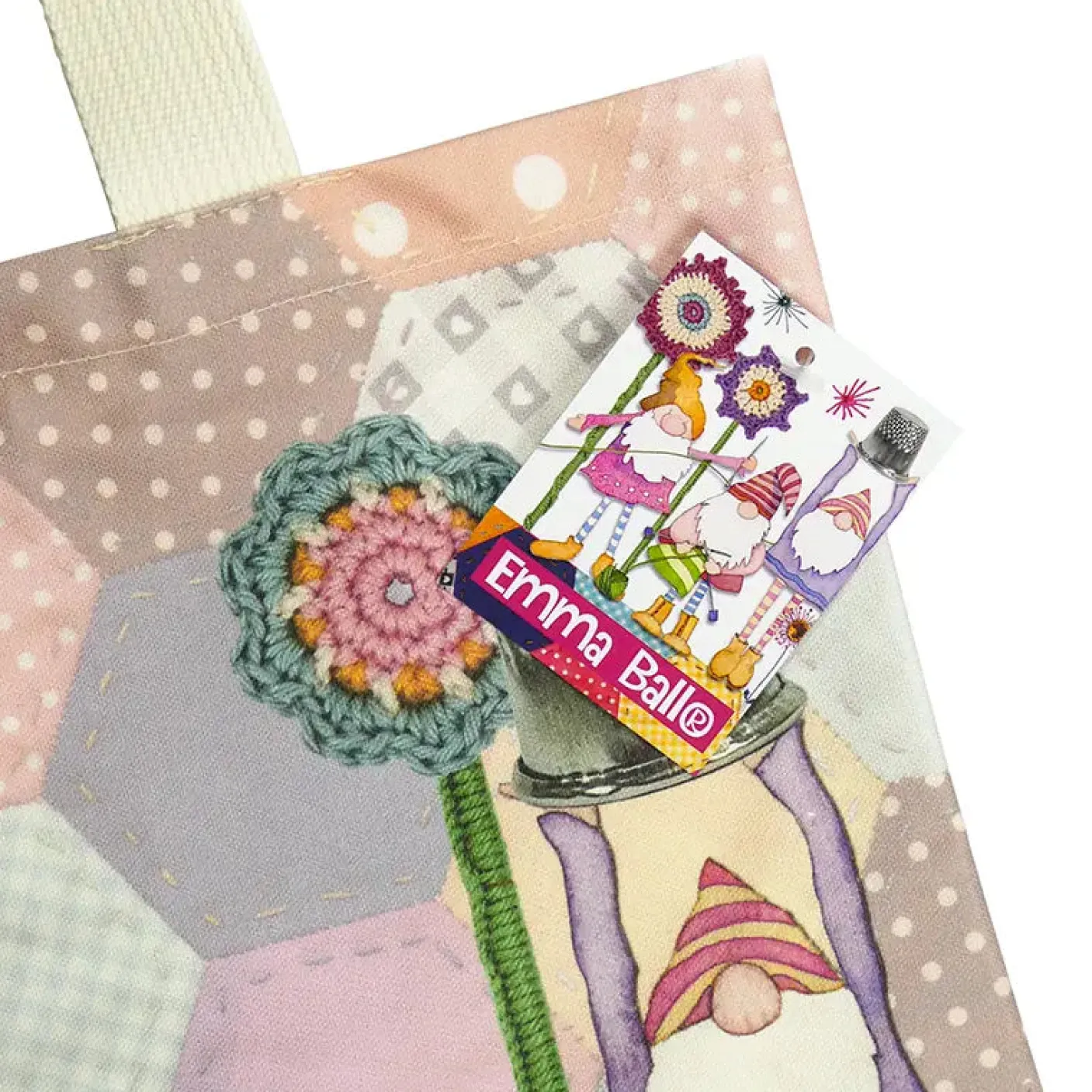 Crafting Gnomes Canvas Tote Bag