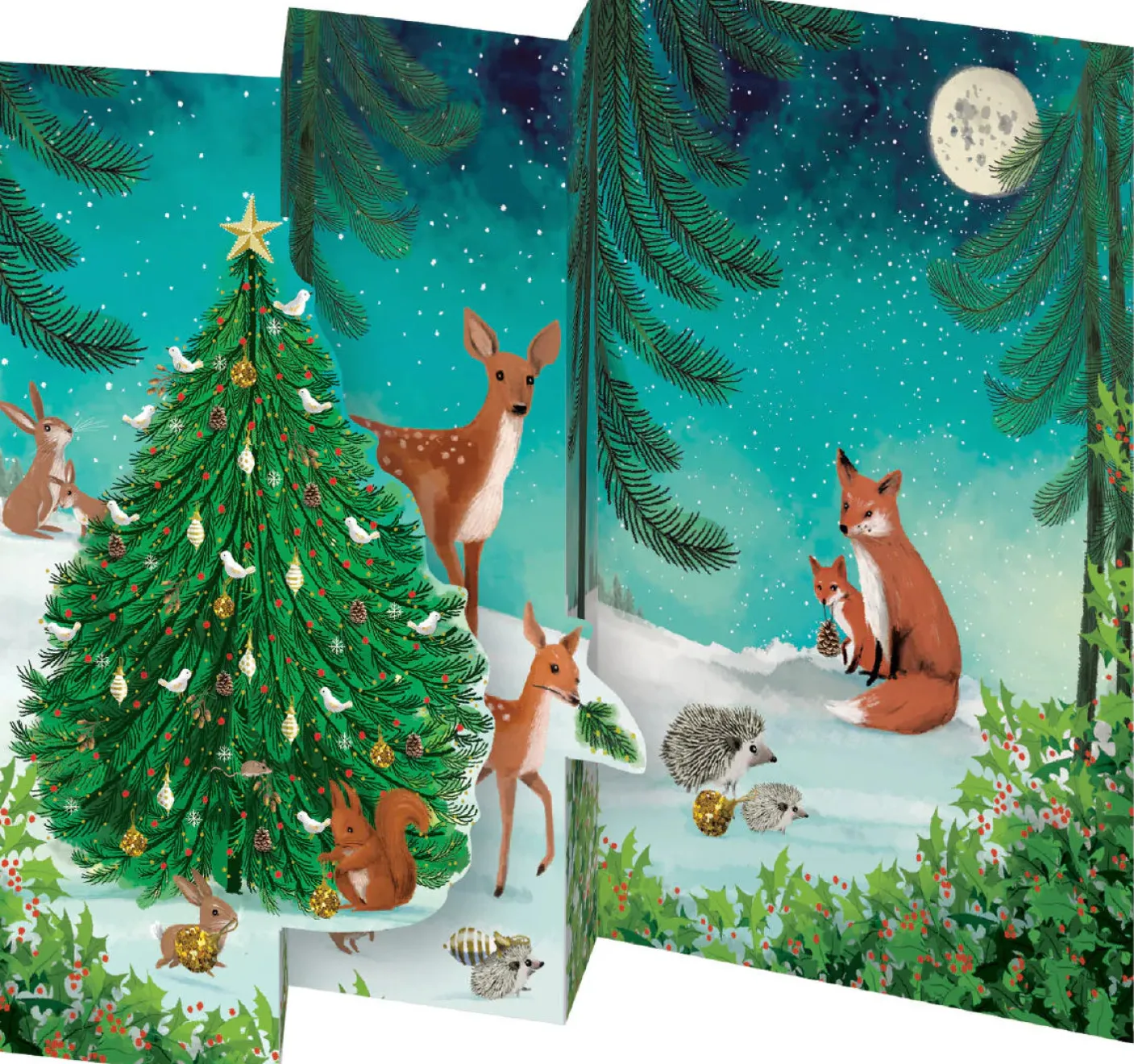 Heart of the Forest Tri-fold Card Pack