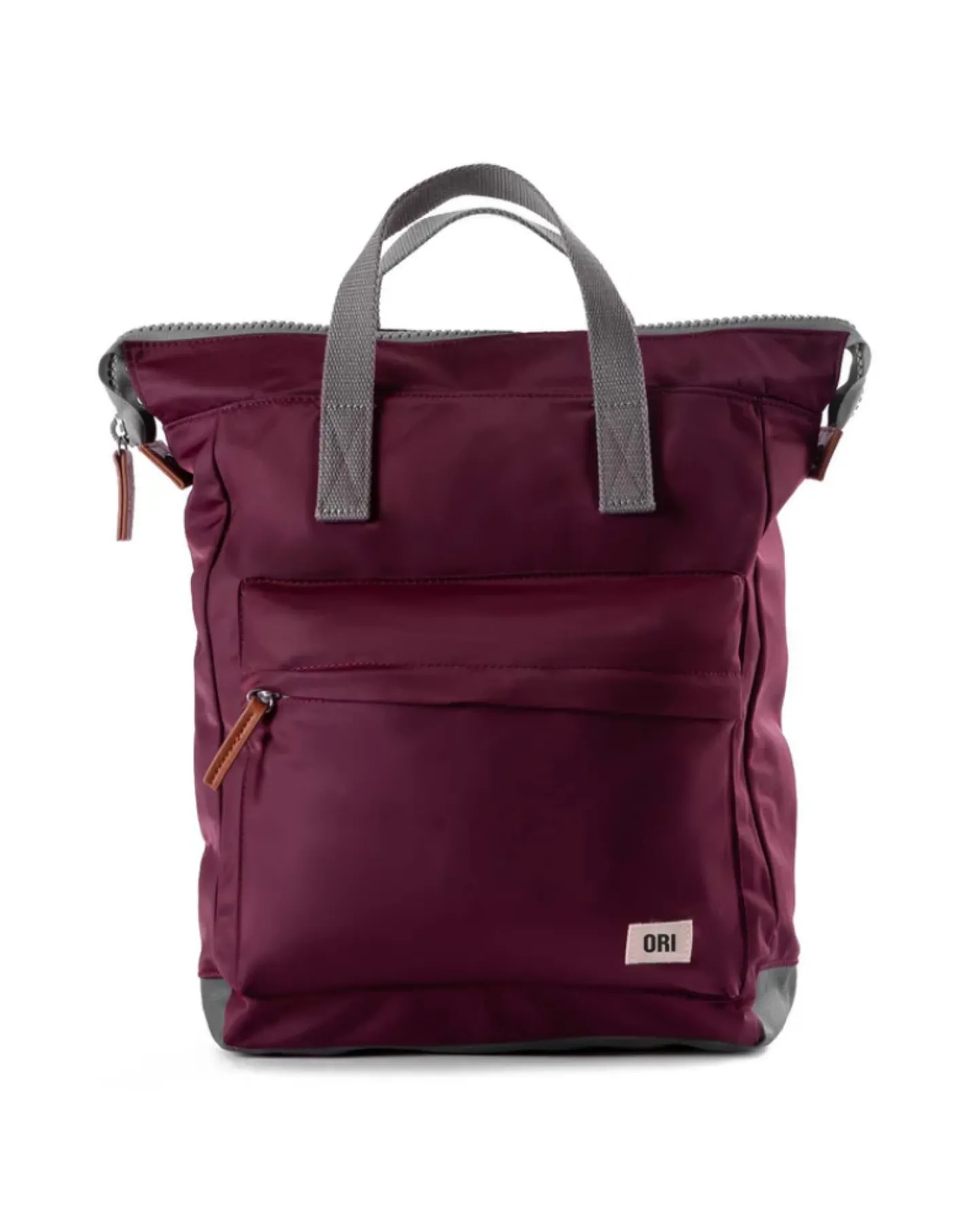 Bantry B Plum Recycled Nylon Backpack - Medium