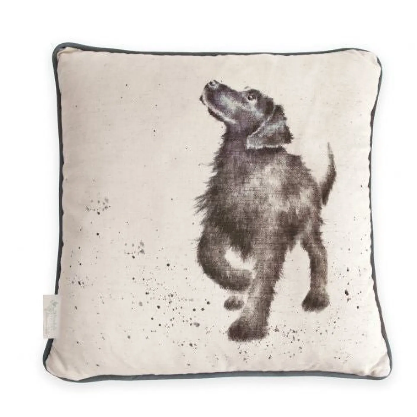 'Walkies' Decorative Pillow
