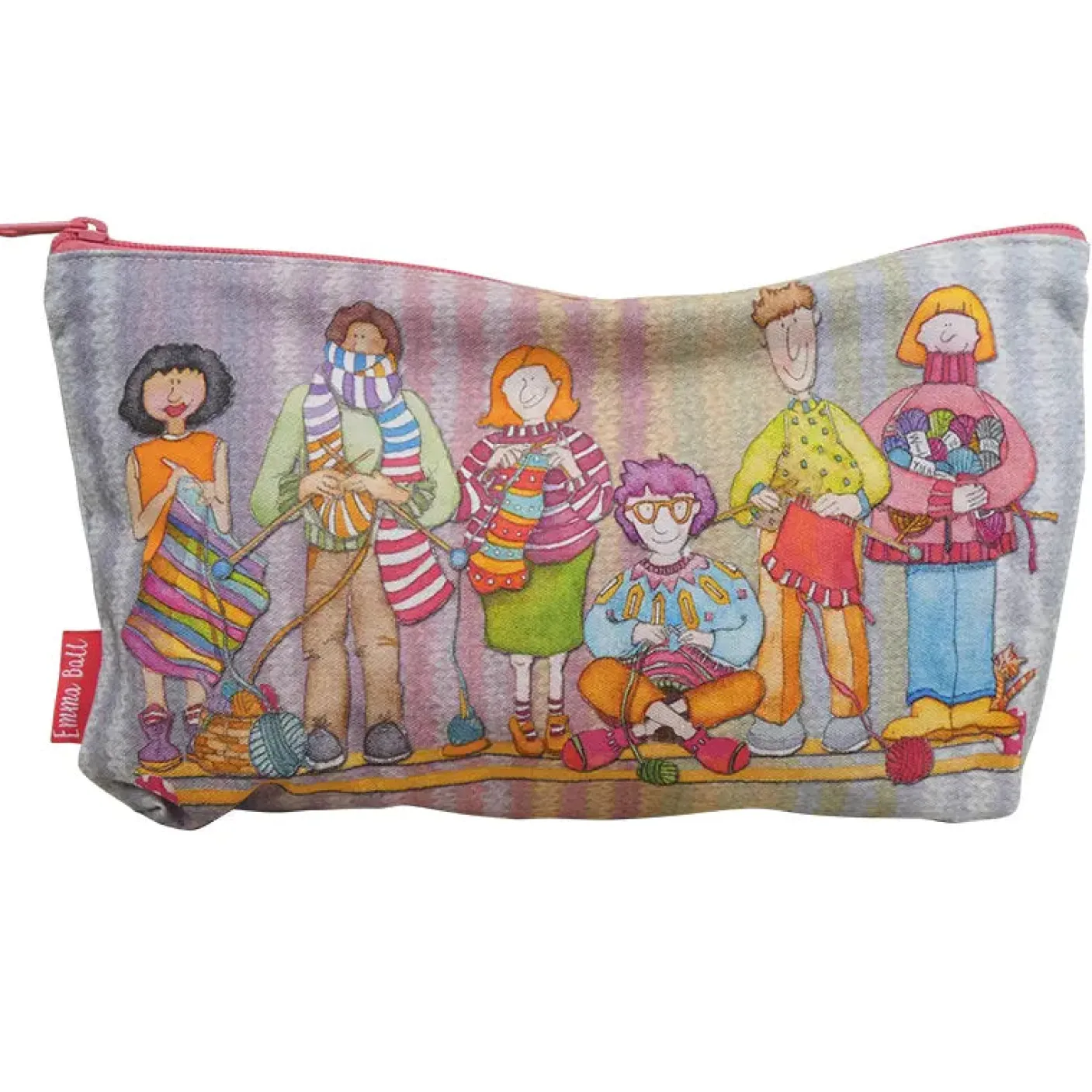 Yarn Club Zipped Pouch