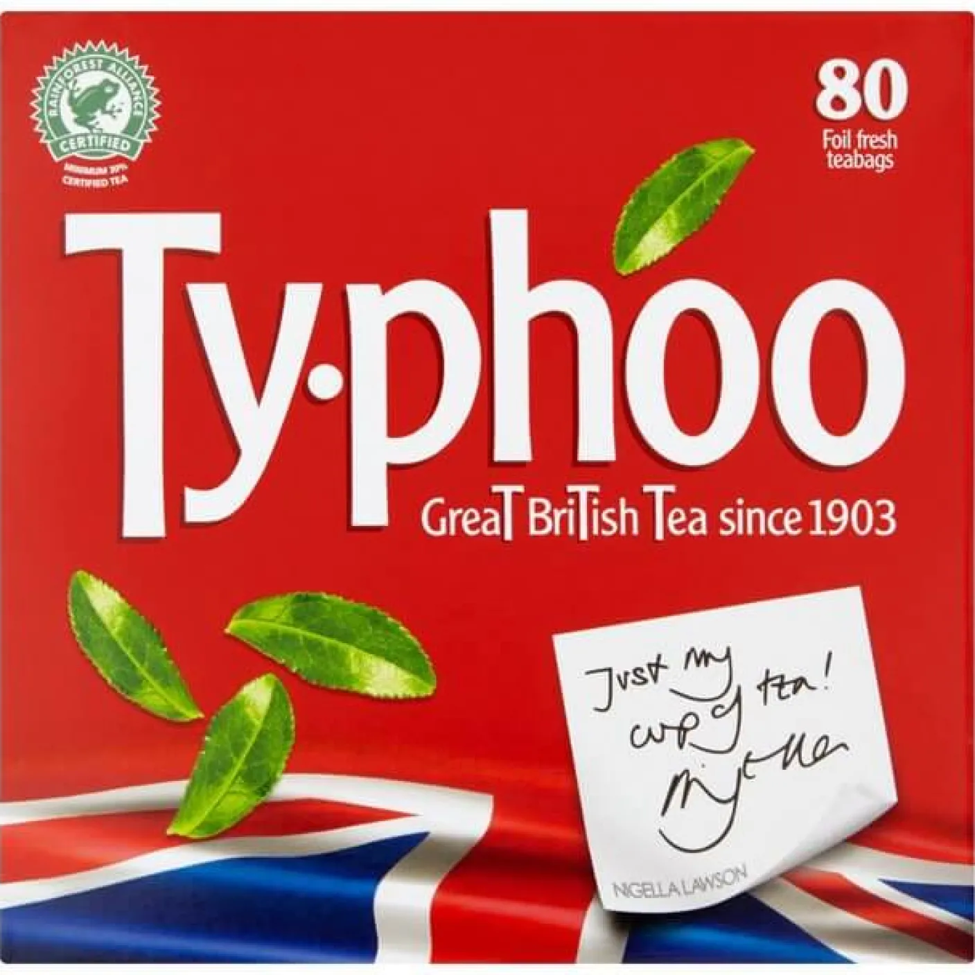 Typhoo Tea Teabags, 80 ct.