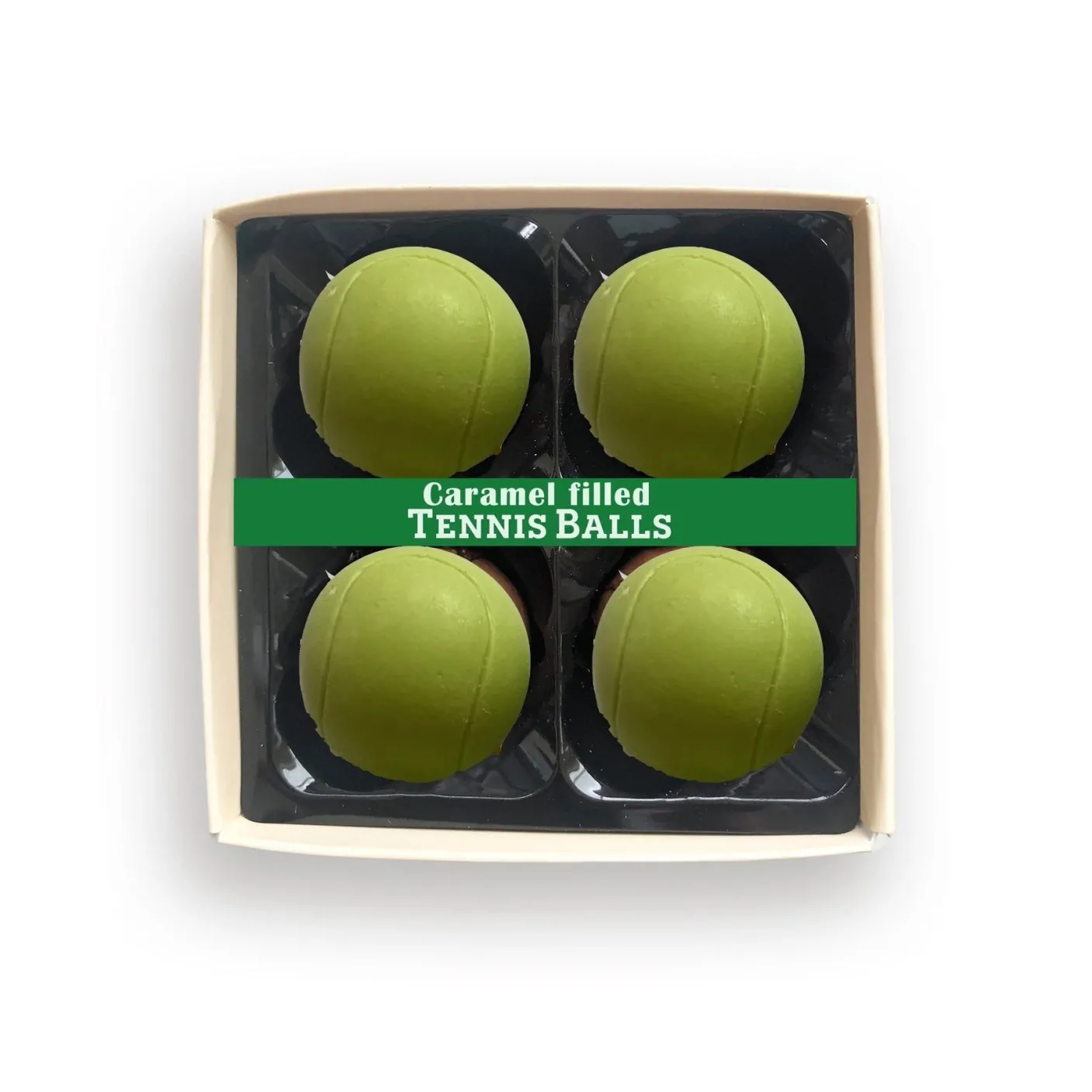 Caramel Filled Chocolate Tennis Balls