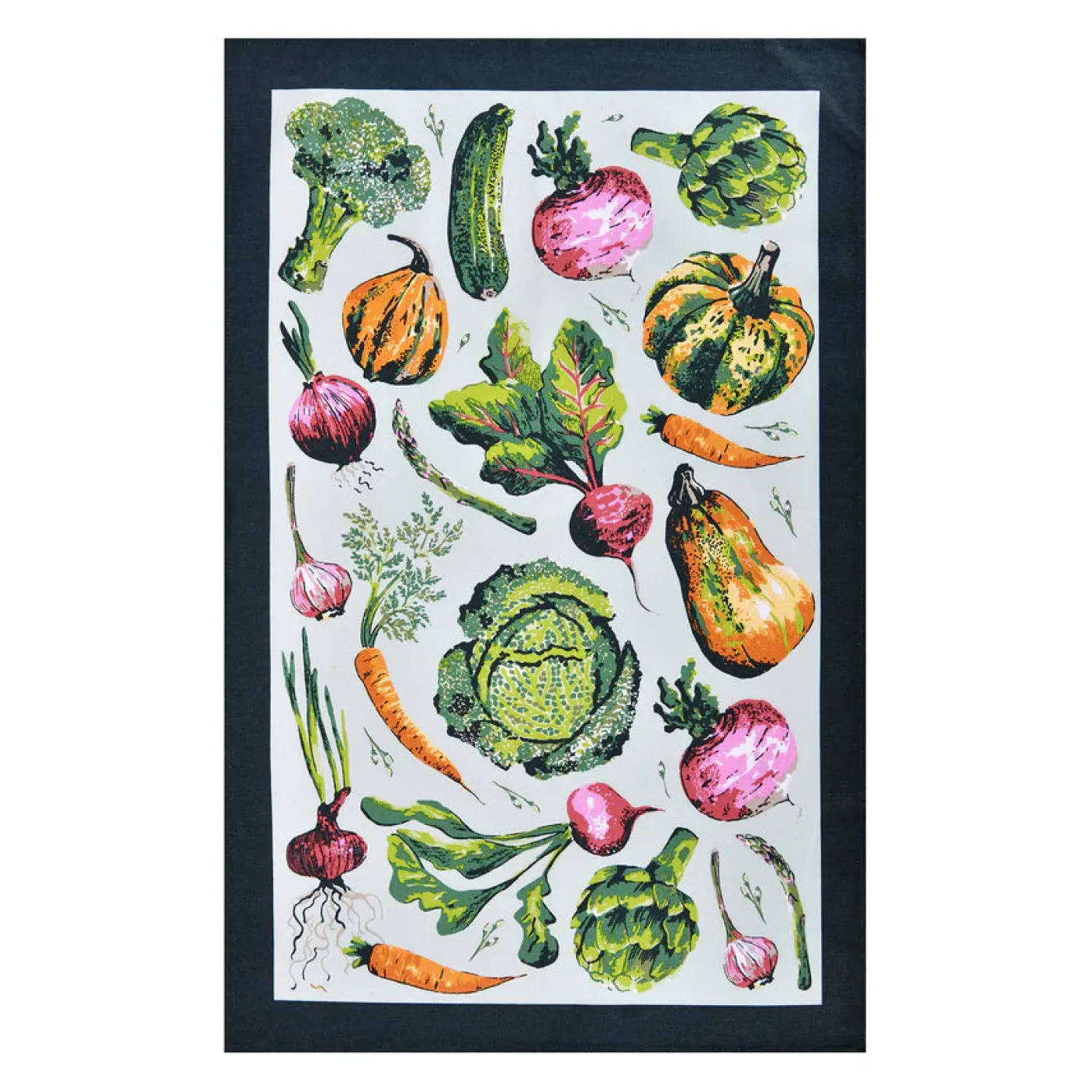 Vegetable Medley Cotton Tea Towel