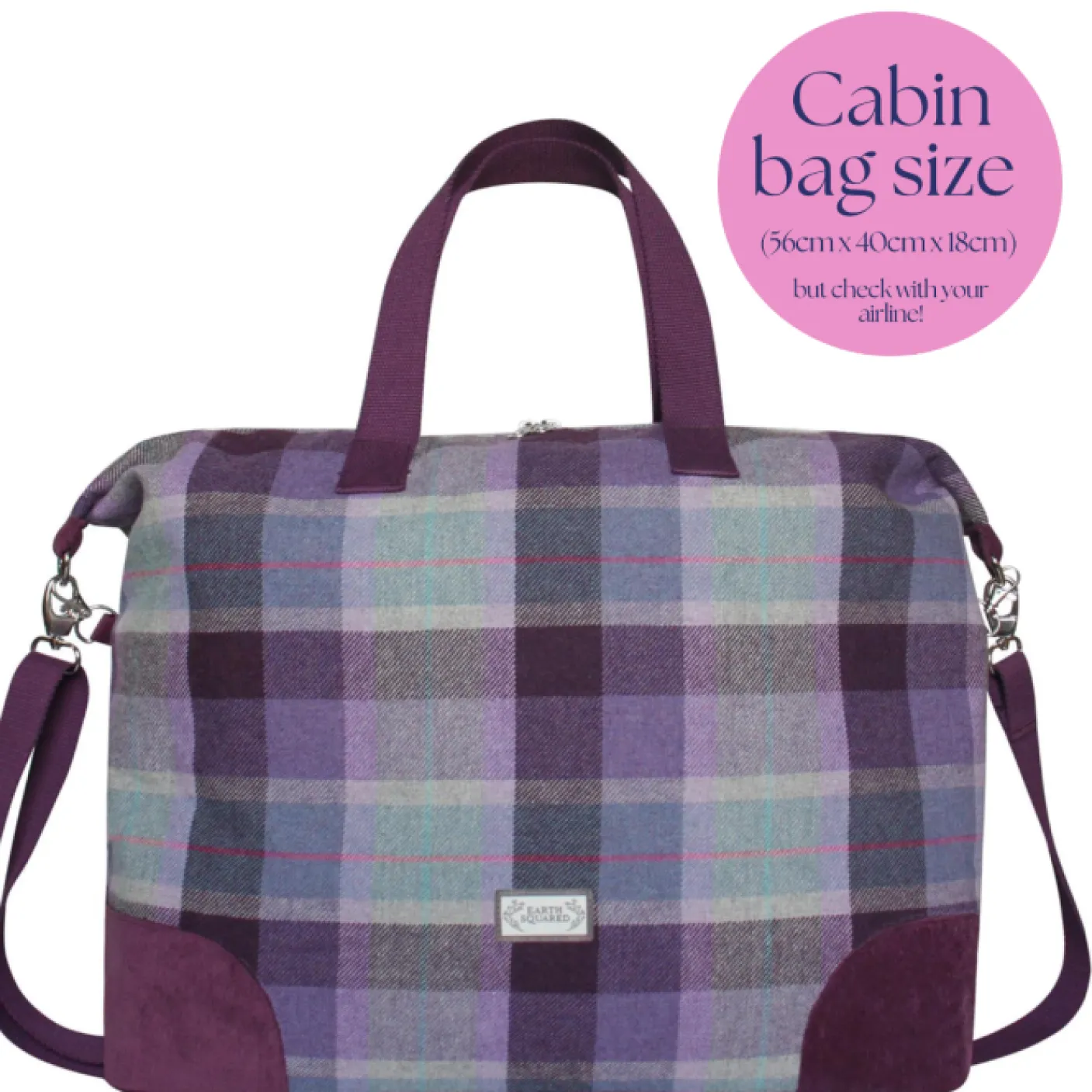 Carberry Tweed Weekend Bag
