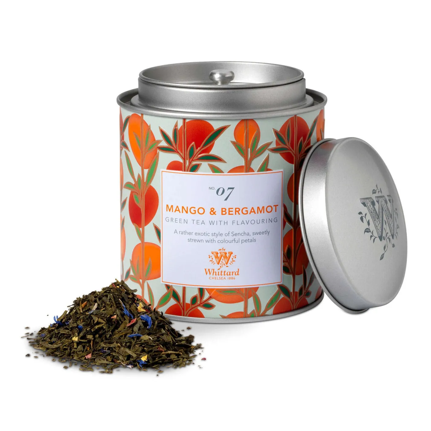 Whittard Tea Discoveries Mango and Bergamot Tea Caddy