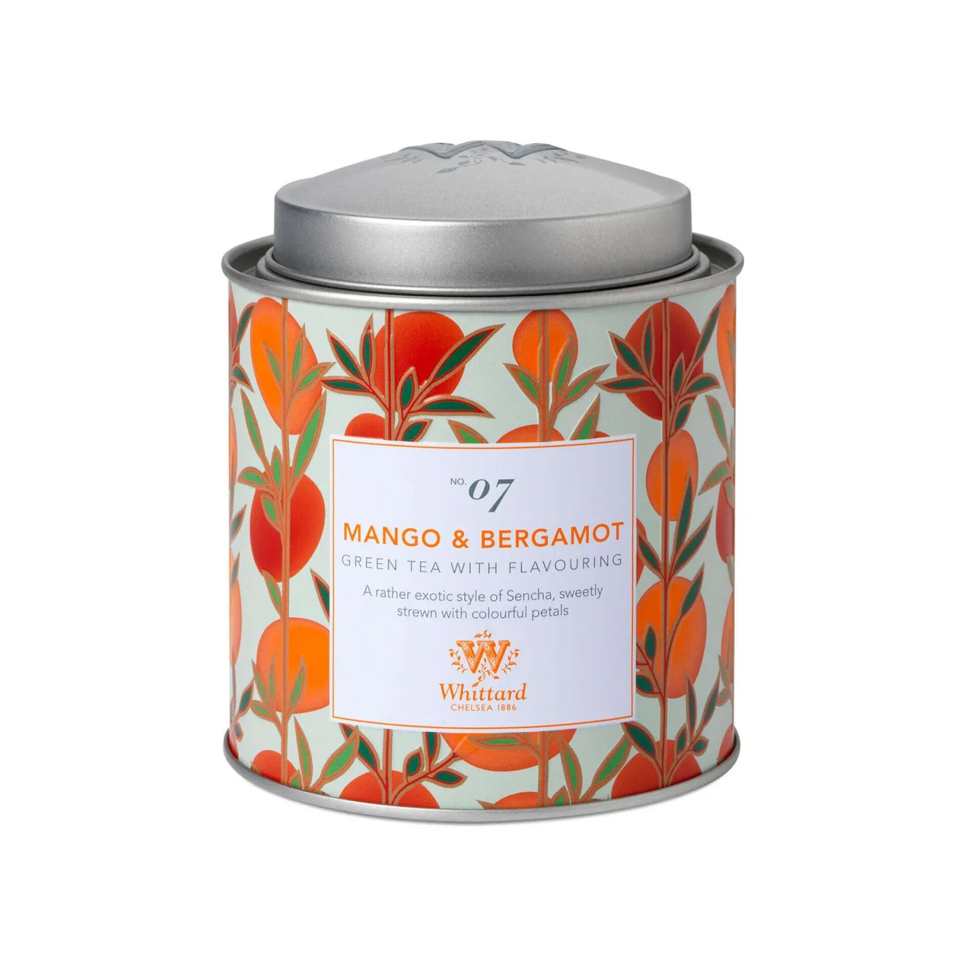 Whittard Tea Discoveries Mango and Bergamot Tea Caddy