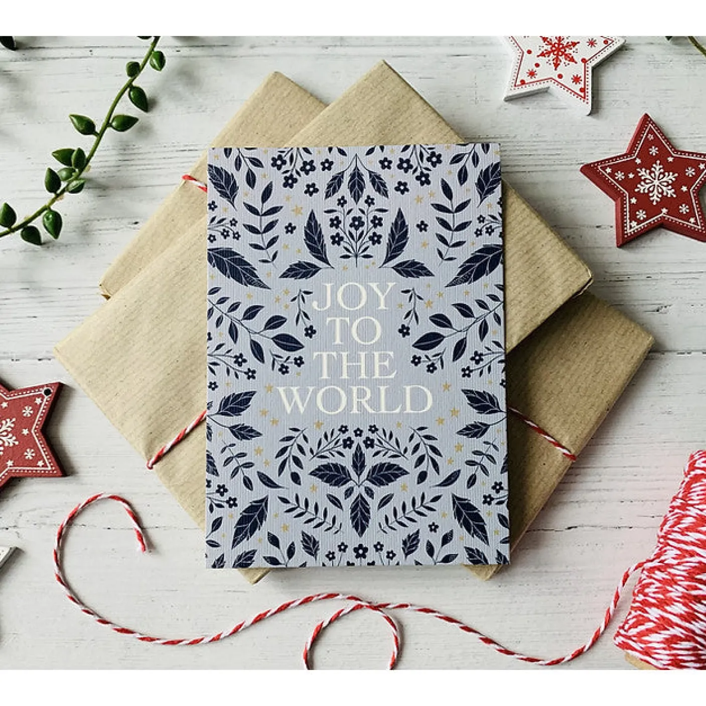 Joy to the World Christmas Card