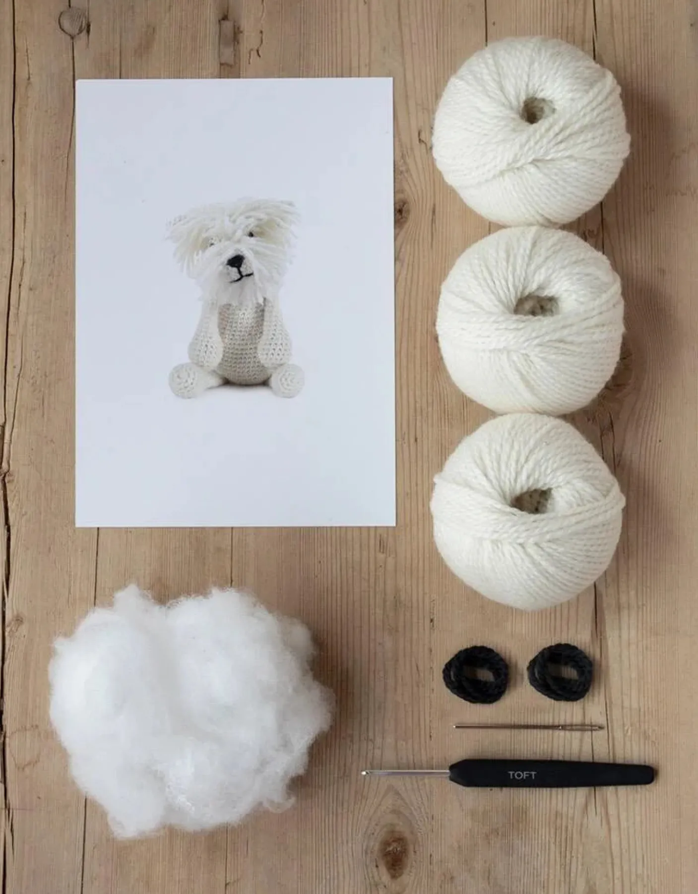 Geoff the Westie Crochet Kit