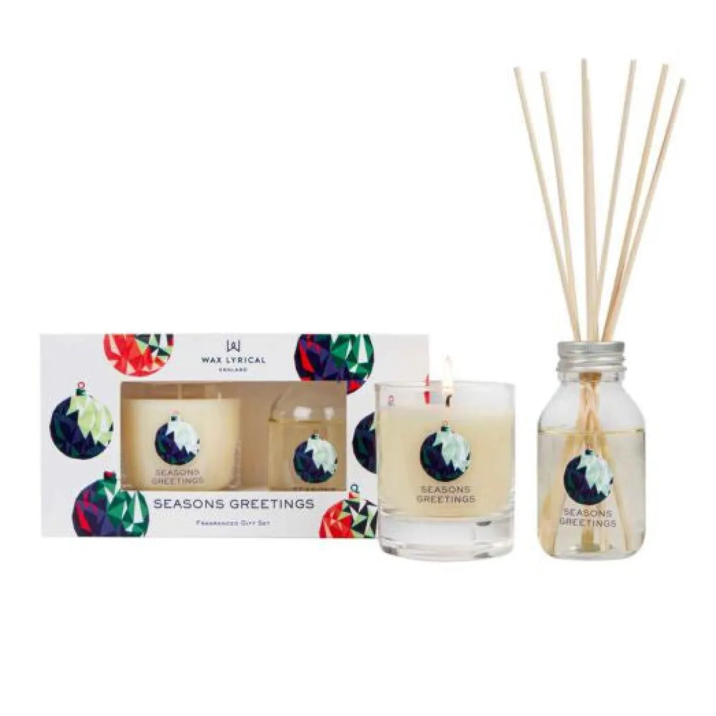 Season's Greetings Candle & Diffuser Gift Set