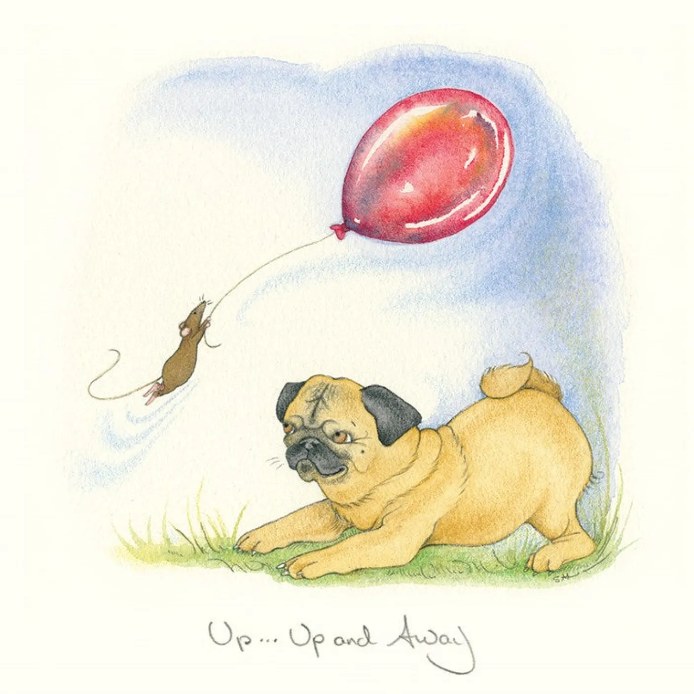 Up, Up and Away! Greeting Card