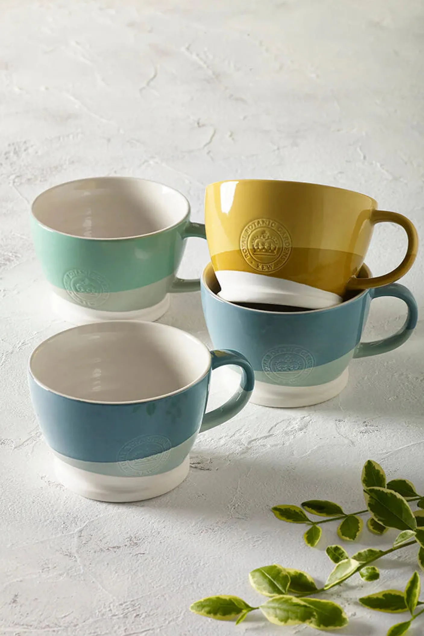 Kew Gardens Light Green Recycled Mug