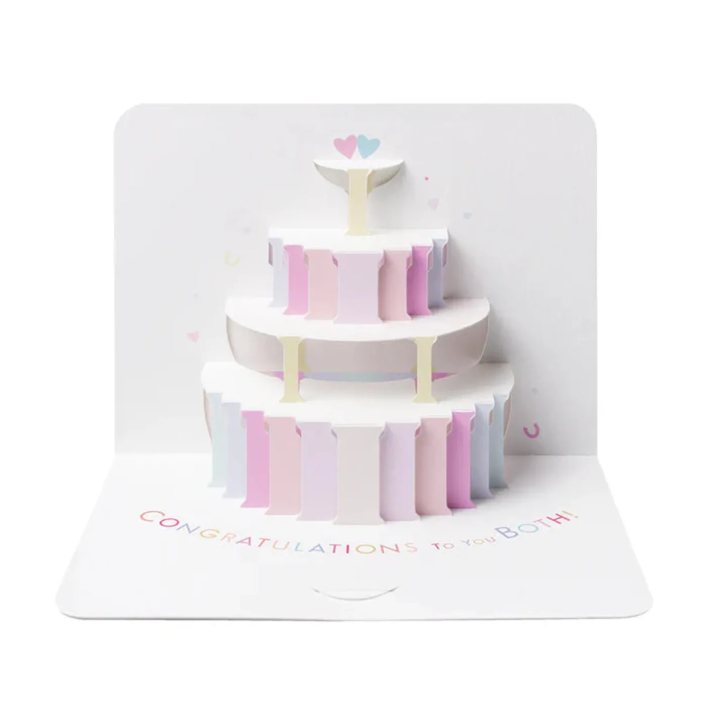 Wedding Cake Pop Out Greeting Card