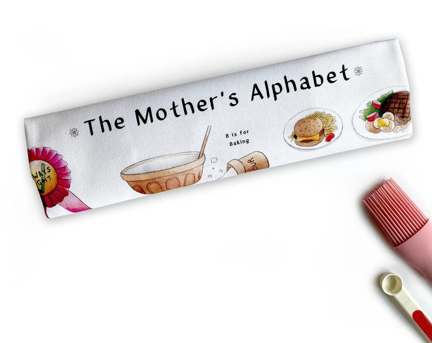 Mother's Alphabet Tea Towel