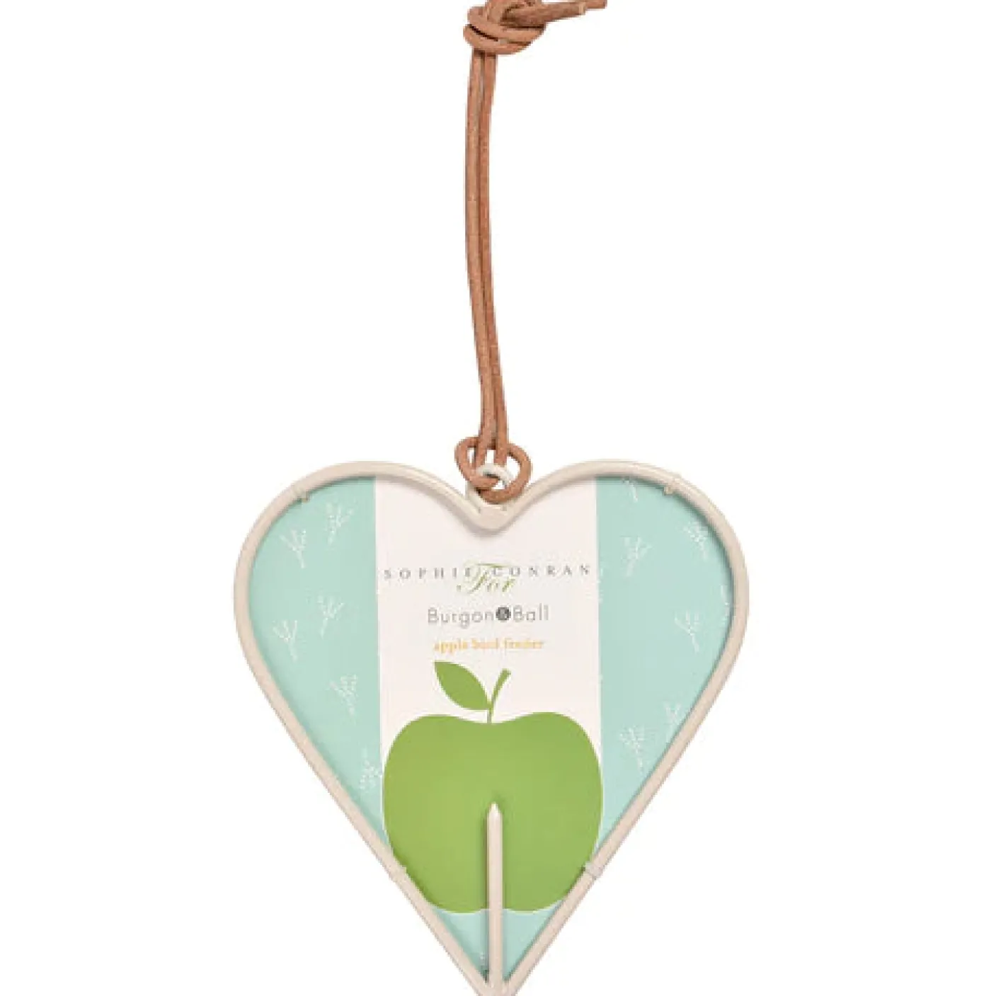 Sophie Conran Apple Bird Feeder-- Heart Shape