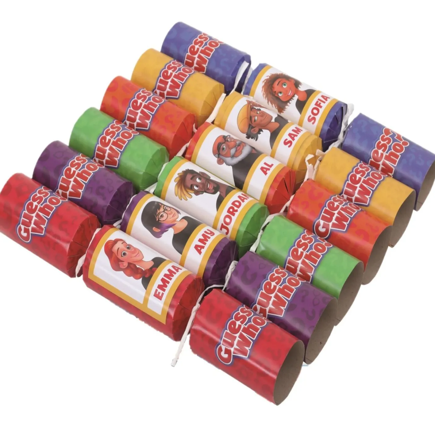 Hasbro Guess Who Christmas Crackers Box of 6