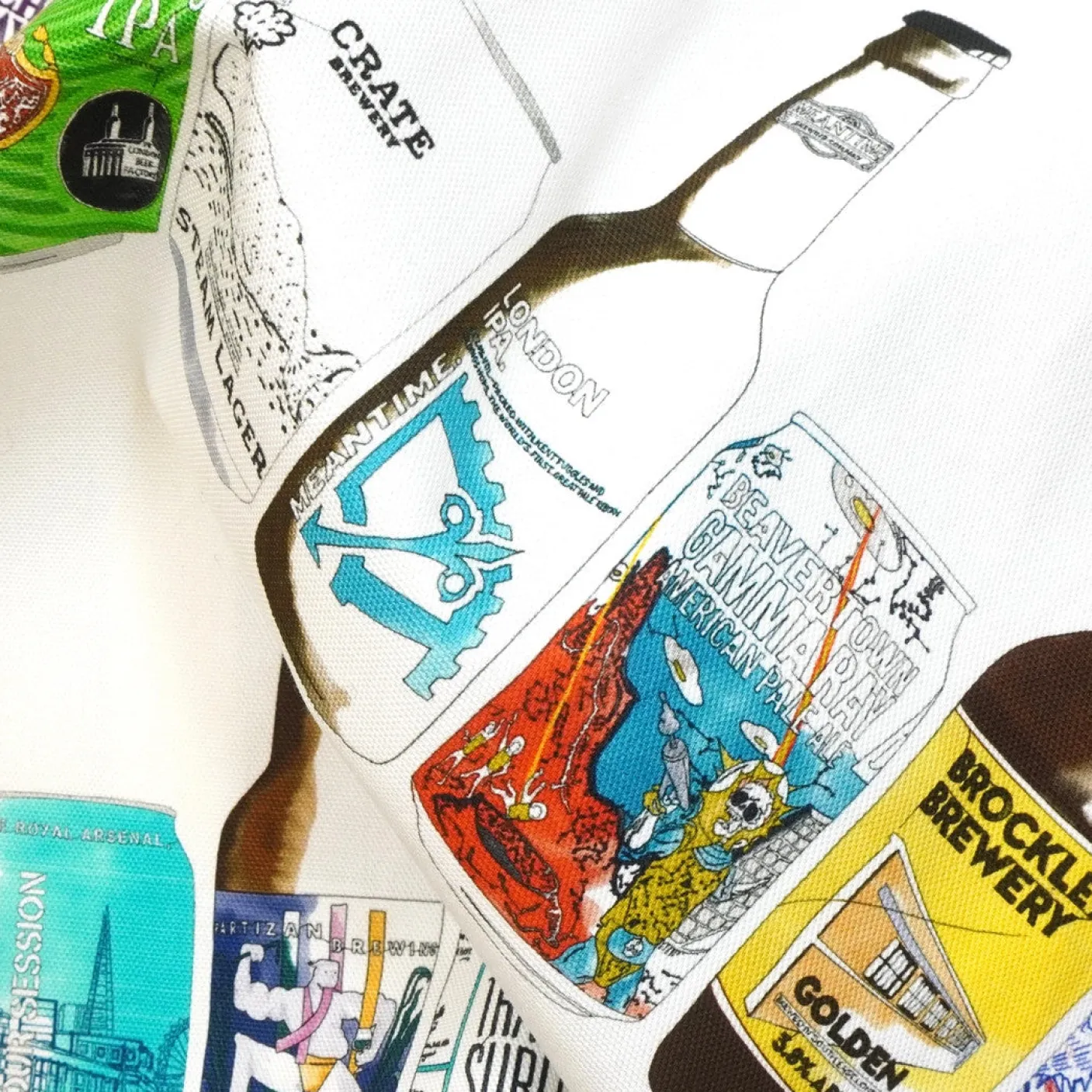 Craft Beer Apron by Corinne Alexander