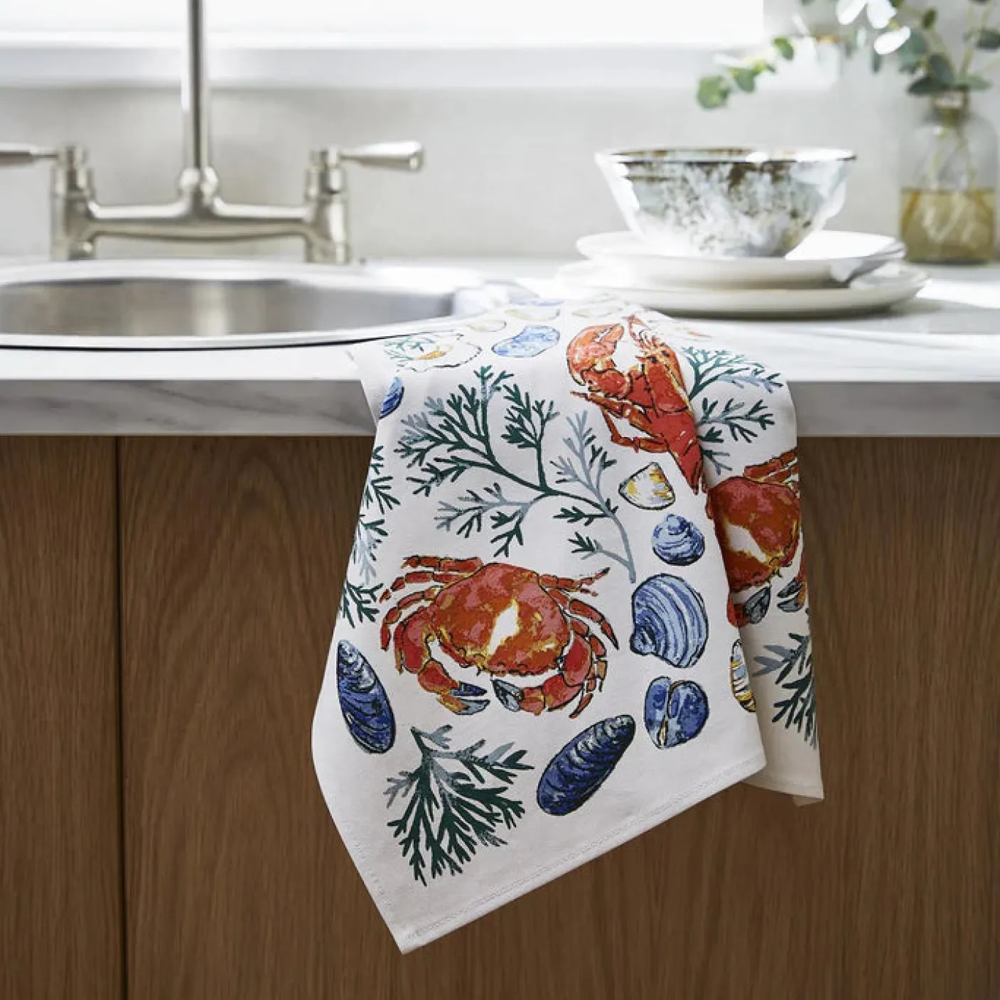Shellfish Tea Towel