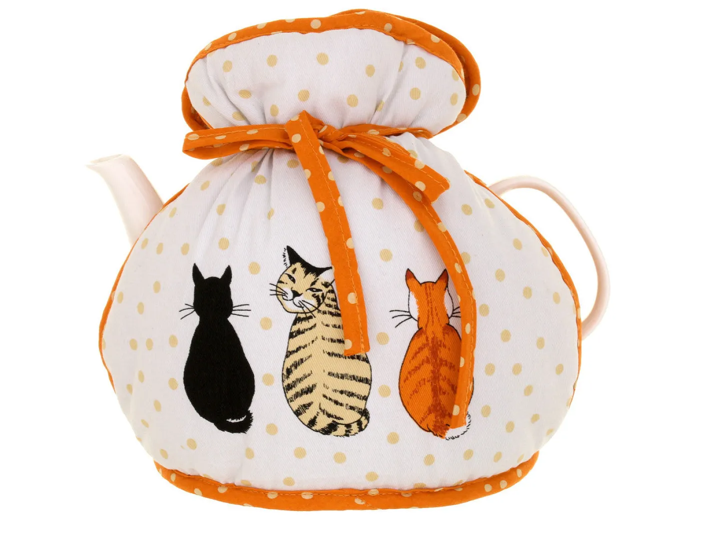 Cats in Waiting Muff Tea Cosy