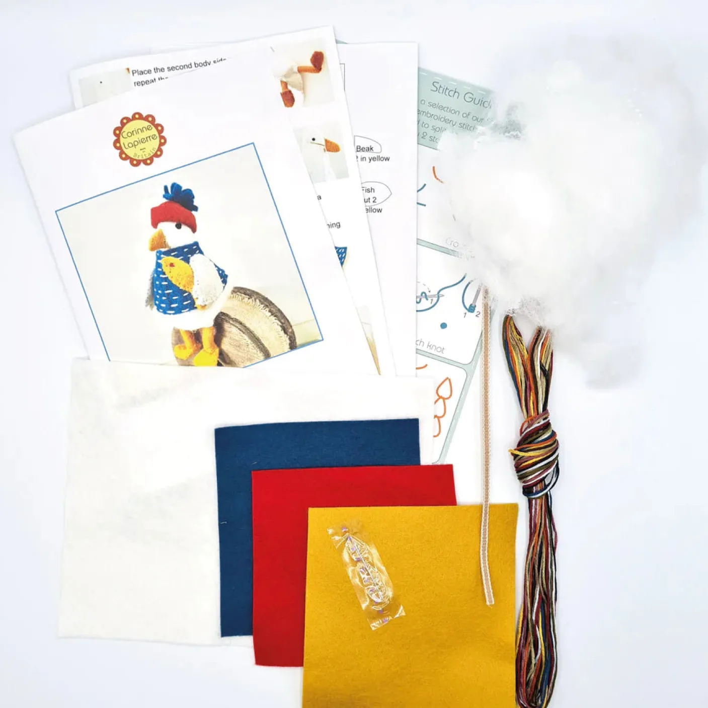 Sam the Seagull Felt Craft Mini Kit